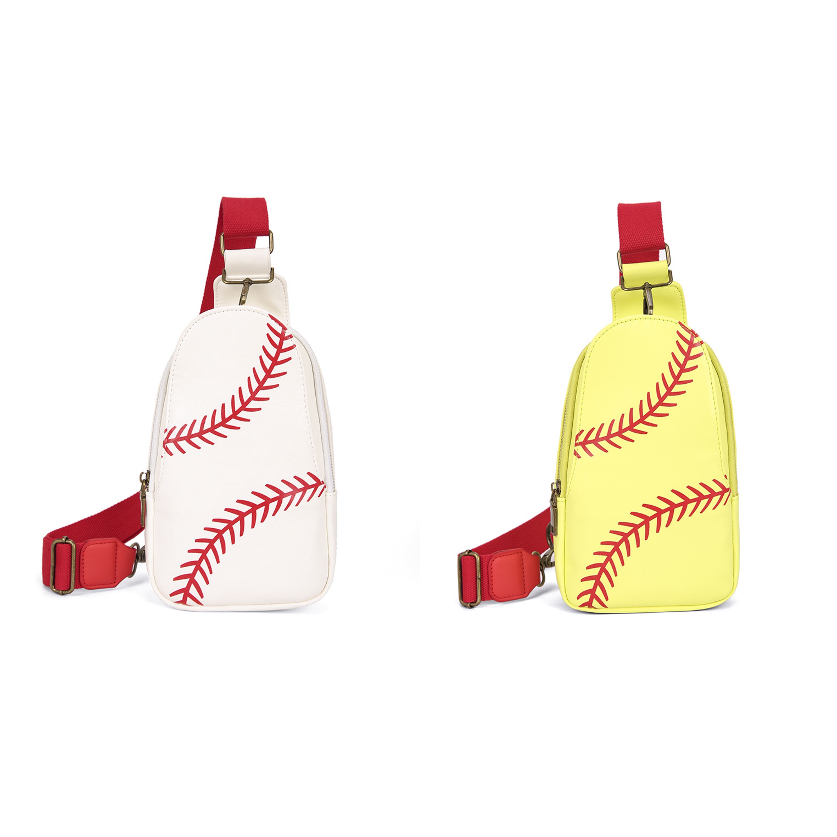 Softball Print Sling Bag (direct import) 4