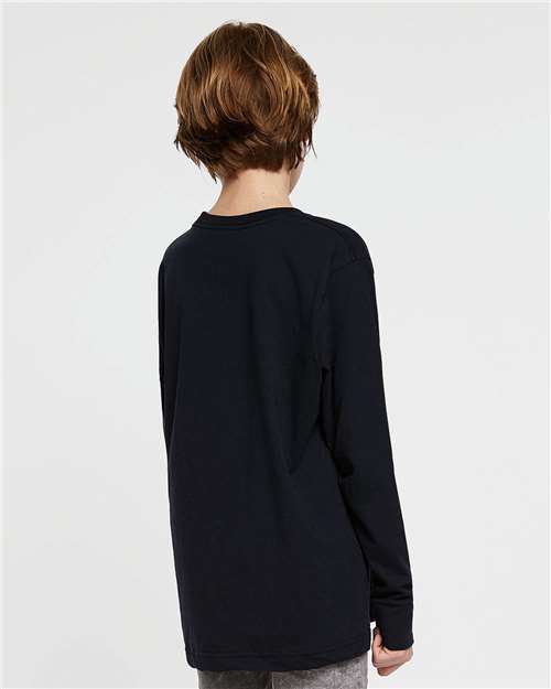 Youth Fine Jersey Long Sleeve Tee - 6201 51