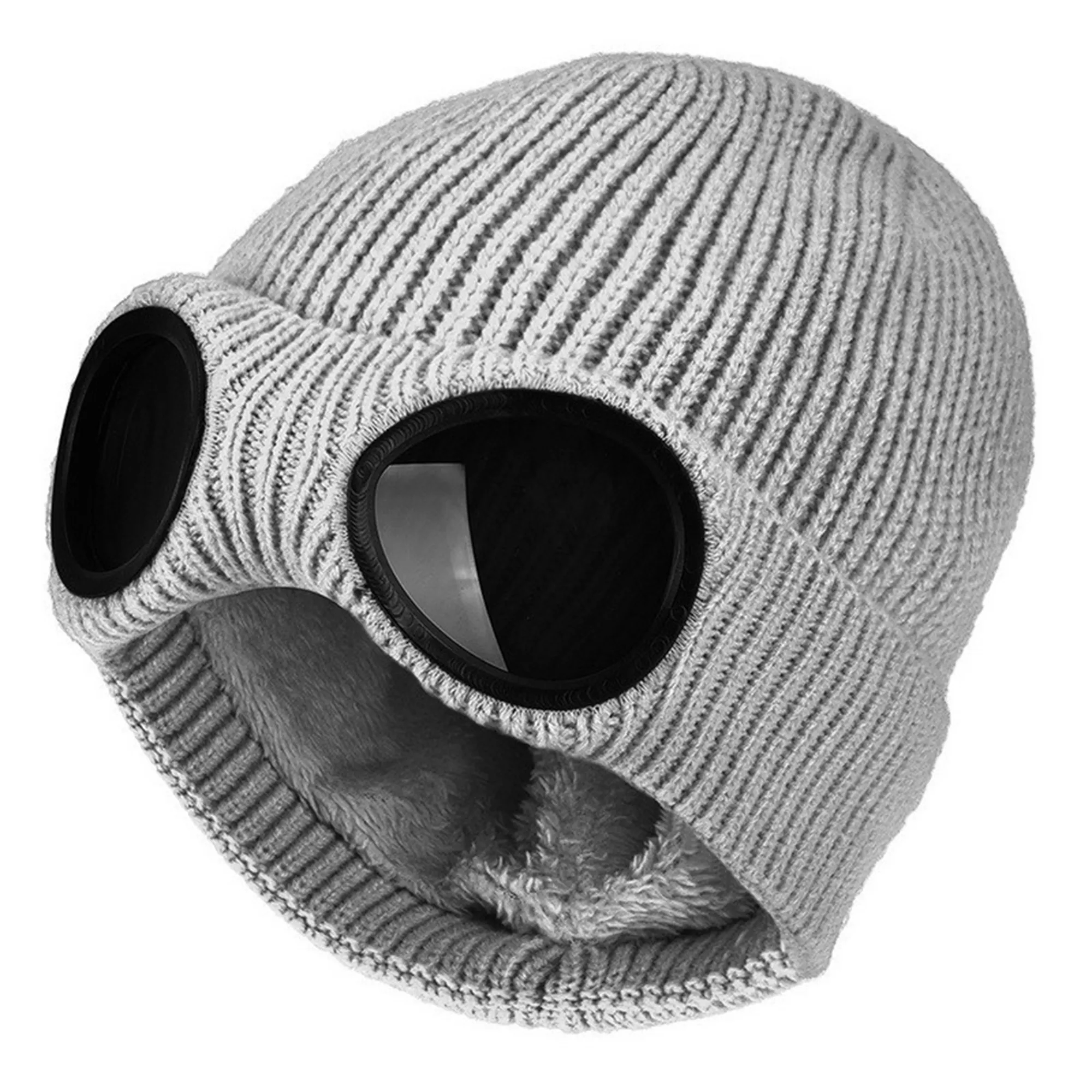 Knit Hat With Glasses 4