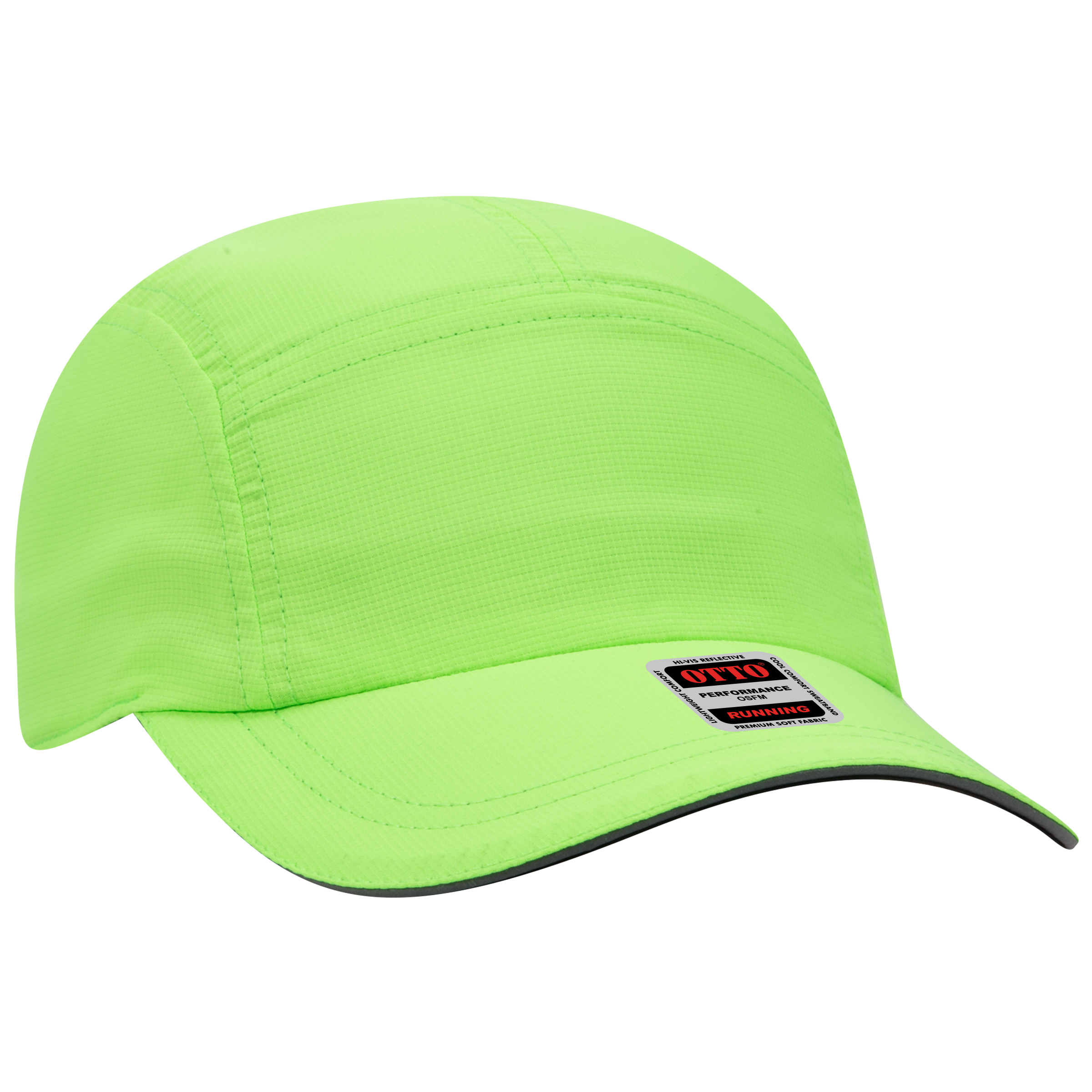 OTTO CAP® Reflective 5 Panel Running Cap 60