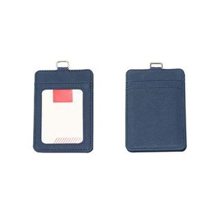 3 Pockets Dual Side PU Leather Card Holder 19