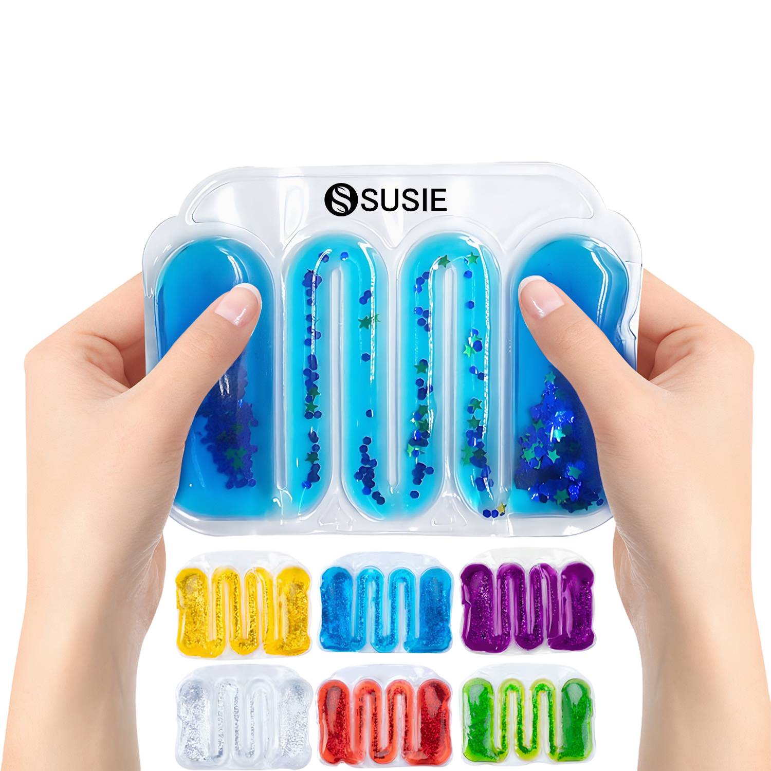 PVC Stress Relief Squeeze Snake Water Bar Bag 7