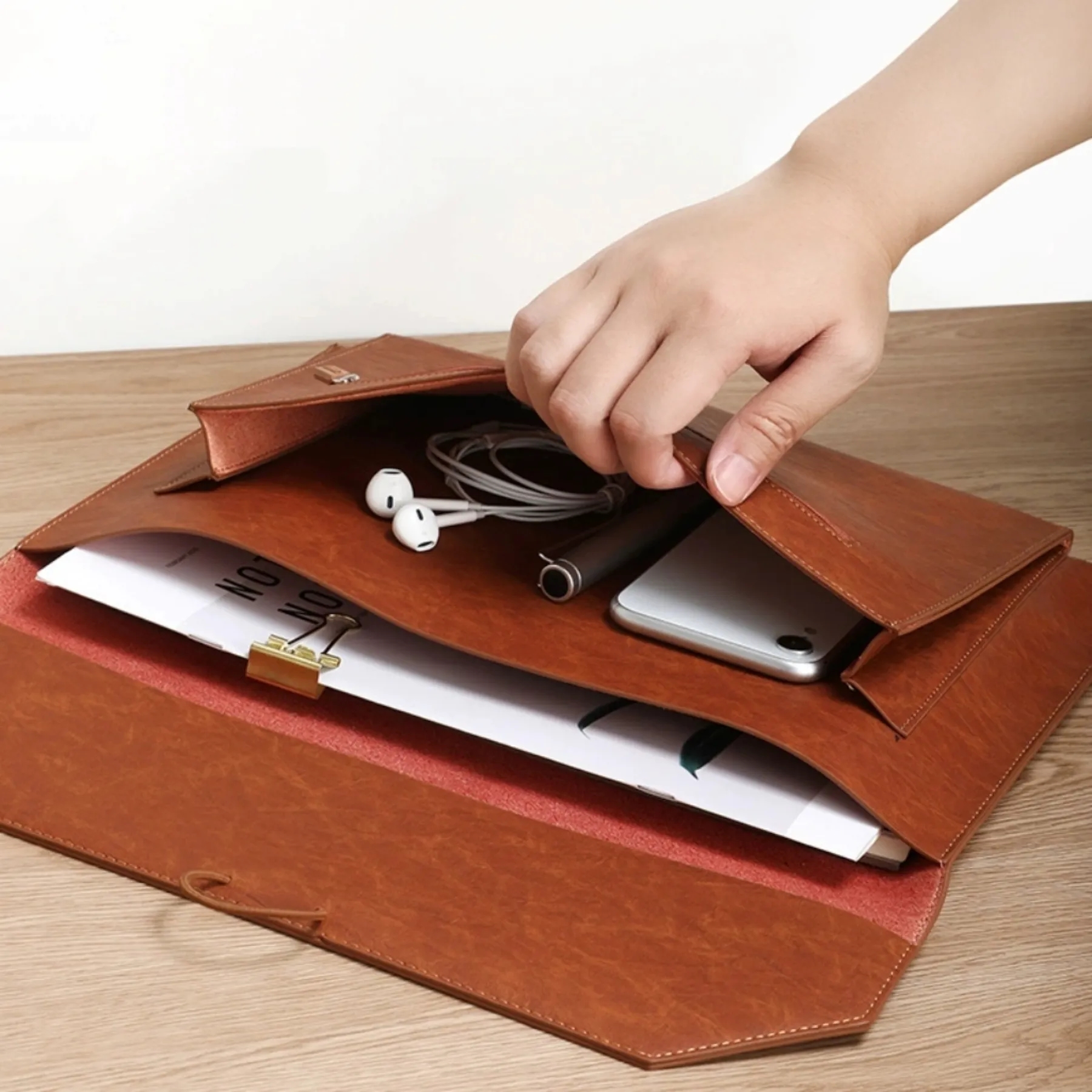 PU Leather Document Holder 3