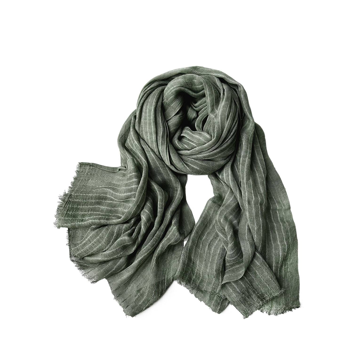 Cotton Linen Summer Scarf 2