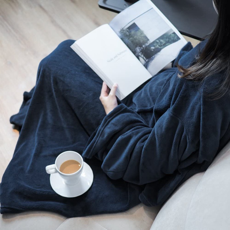 Cozy Blanket with Sleeves 8