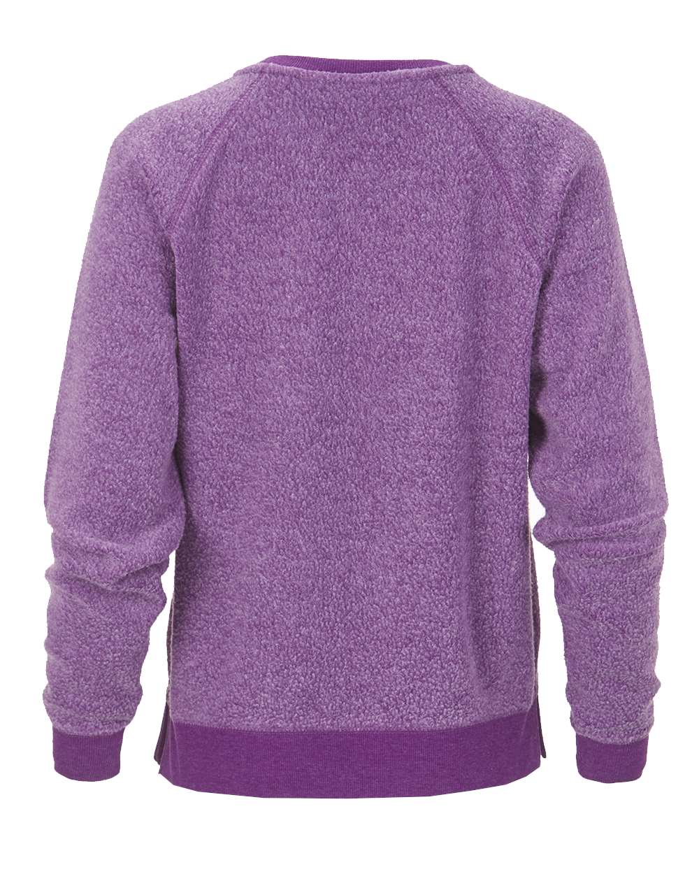 Women's Fleece Out Crewneck Pullover - K01 7