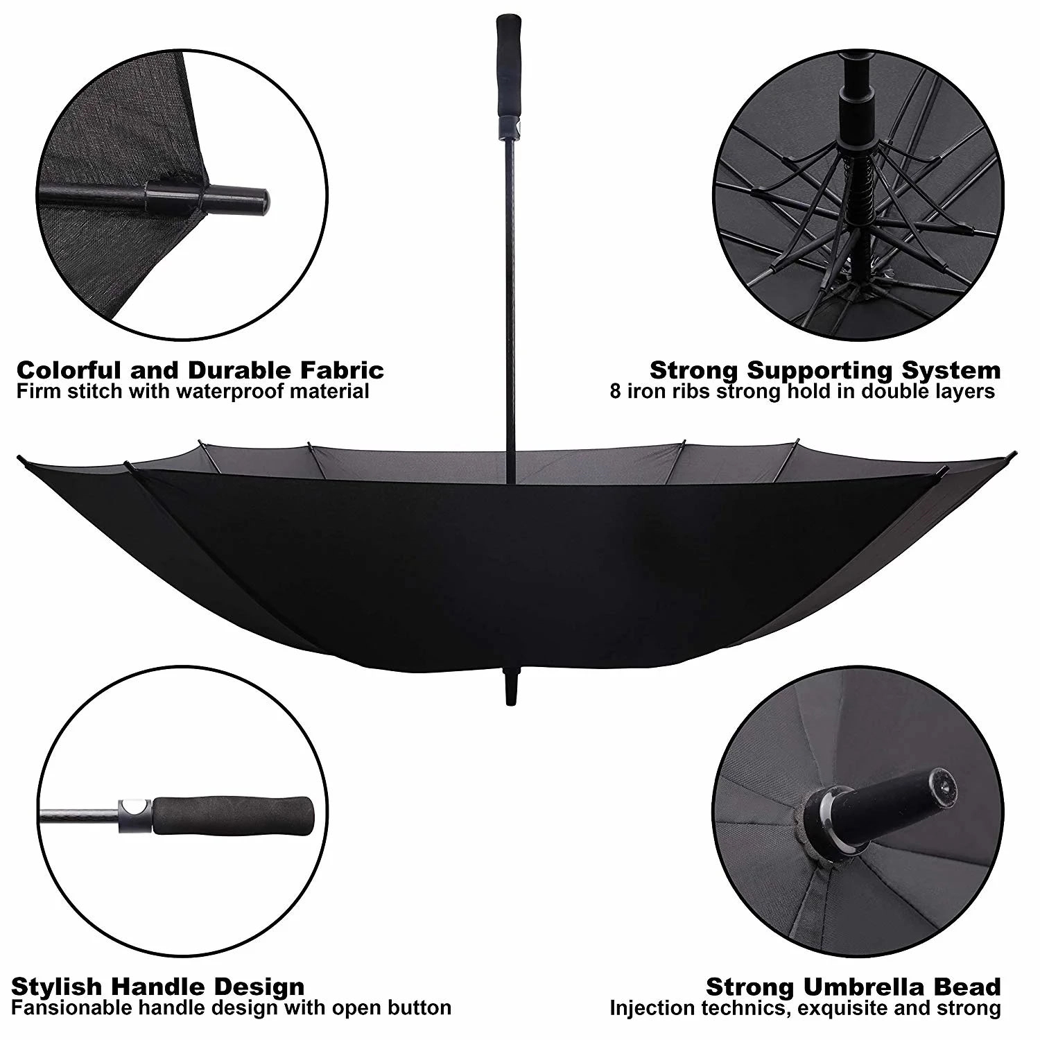 Big Size Auto Rain Golf Umbrella 2