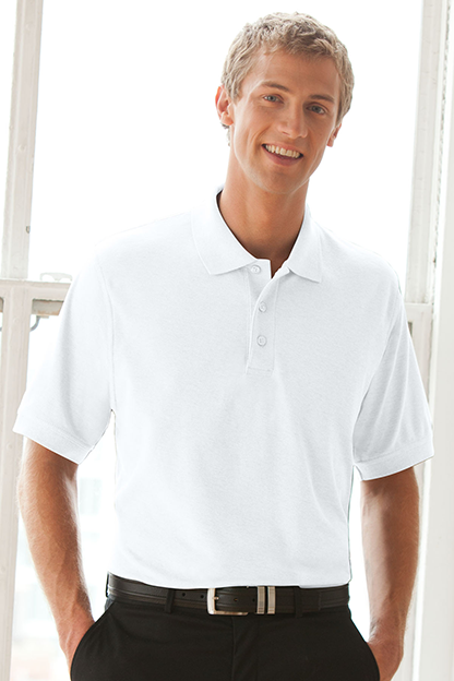 Soft-Blend Double-Tuck Pique Polo 139