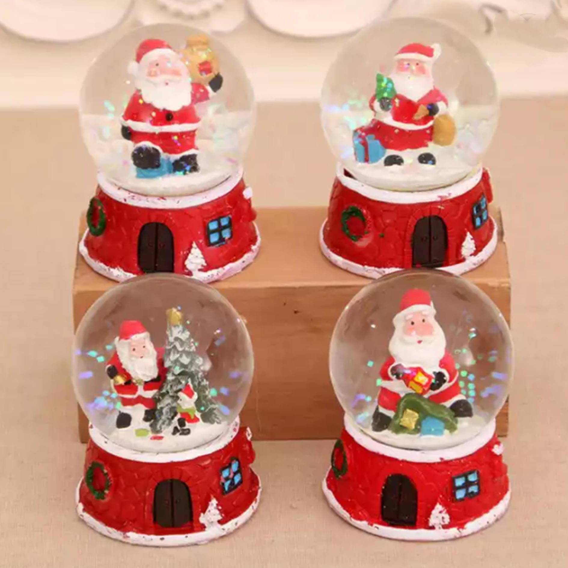 Christmas Color Change Musical Snow Globe 3