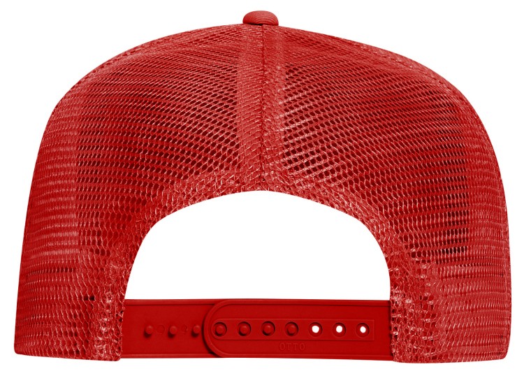 OTTO CAP® 5 Panel Mid Profile Mesh Back Trucker Hat 19
