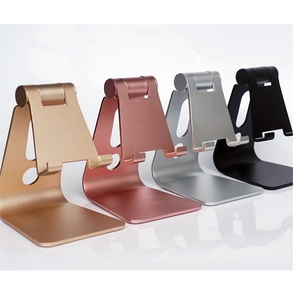 Foldable Rotating Metal Tablet Mobile Phone Holder Stand 3