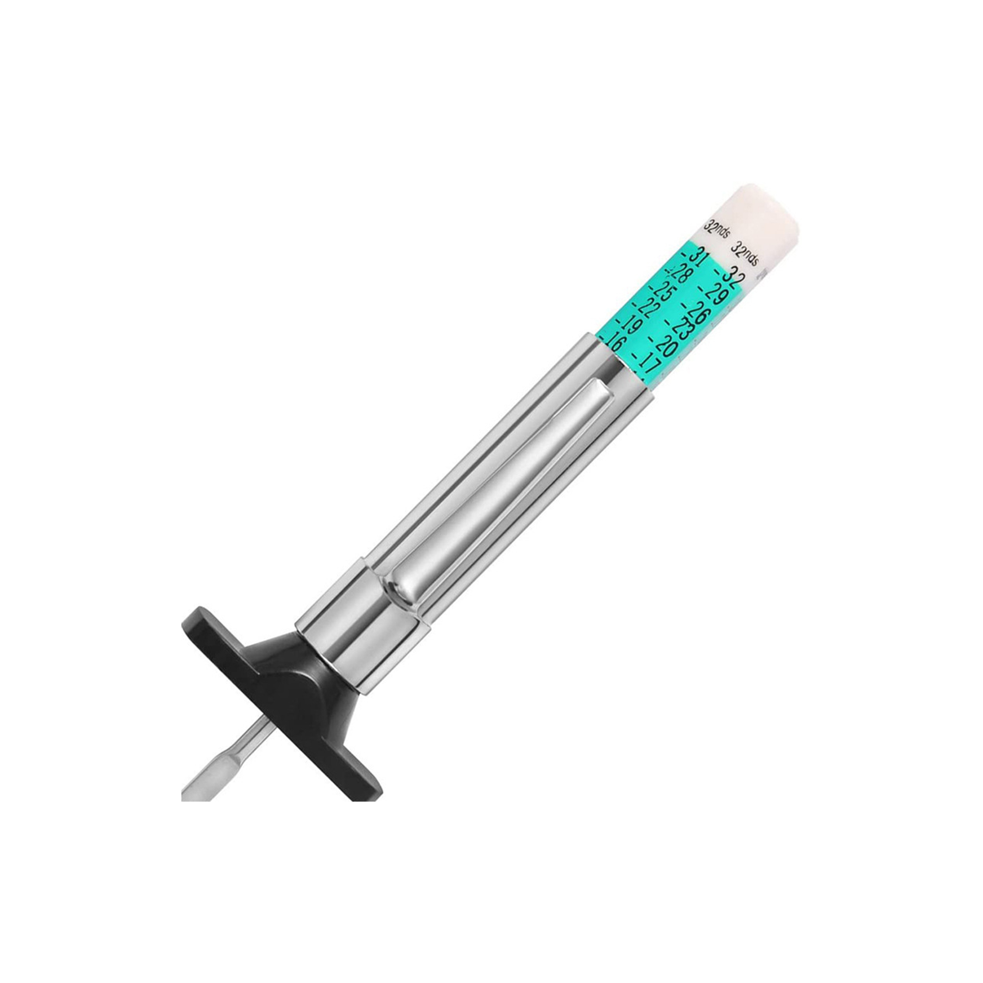 Color Coded Tire Tread Depth Gauge With Pocket Clip 4