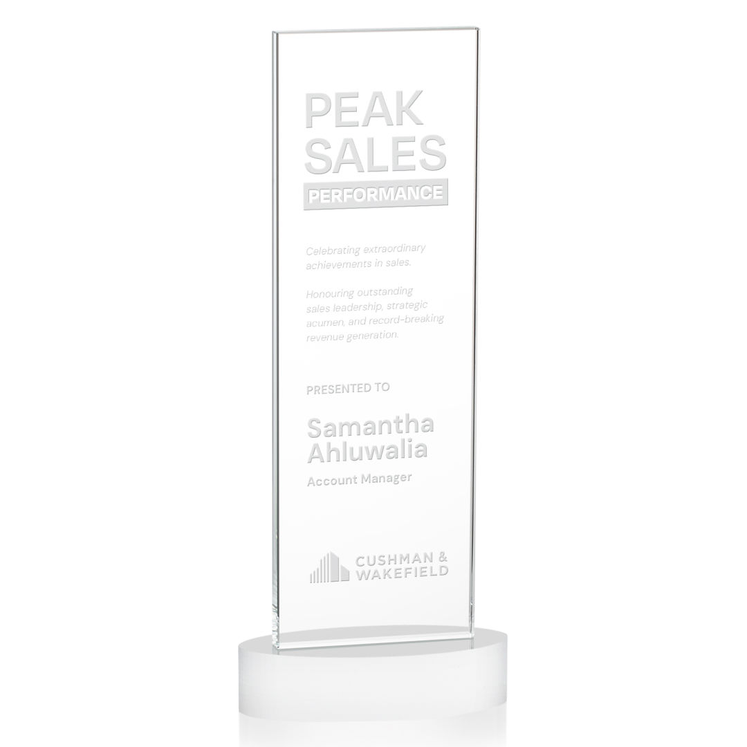 Heathrow Award on Alberton Base - White 2