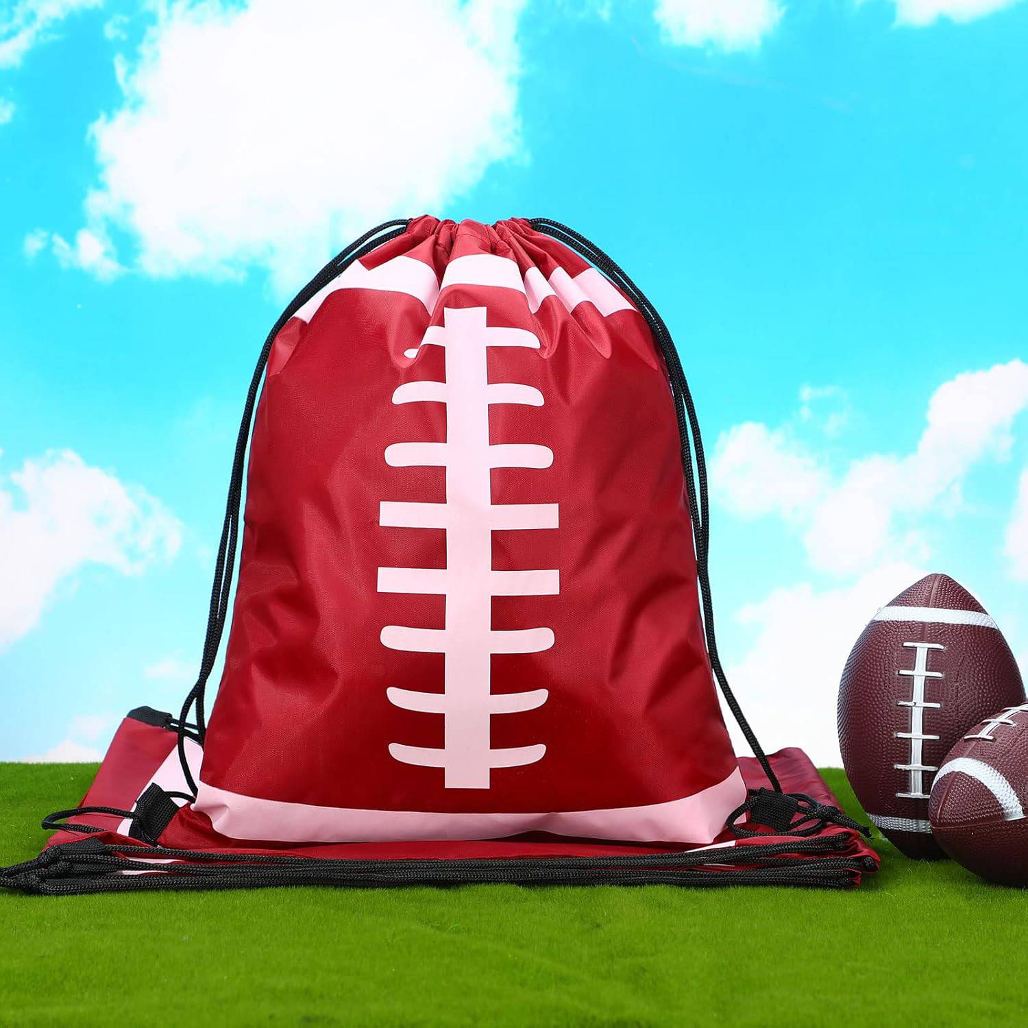 Large Sport Drawstring Bag - Football & Gym Gear Storage 4