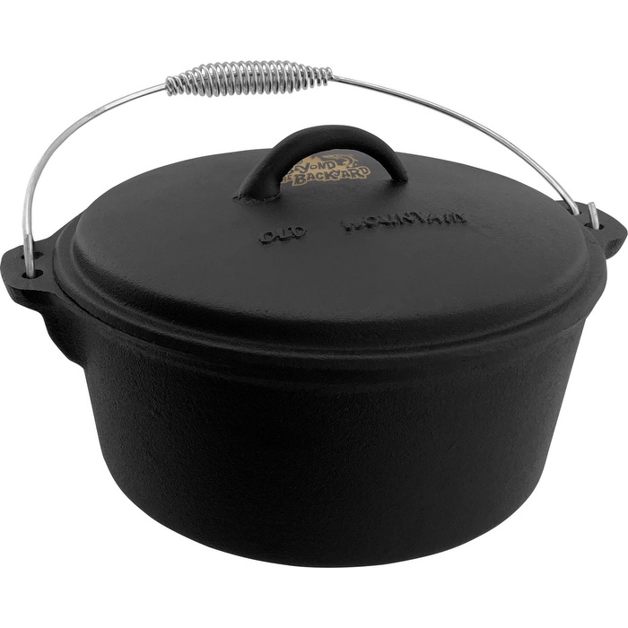 Old Mountain 4.5 Qt Flat Bottom Dutch Oven 2