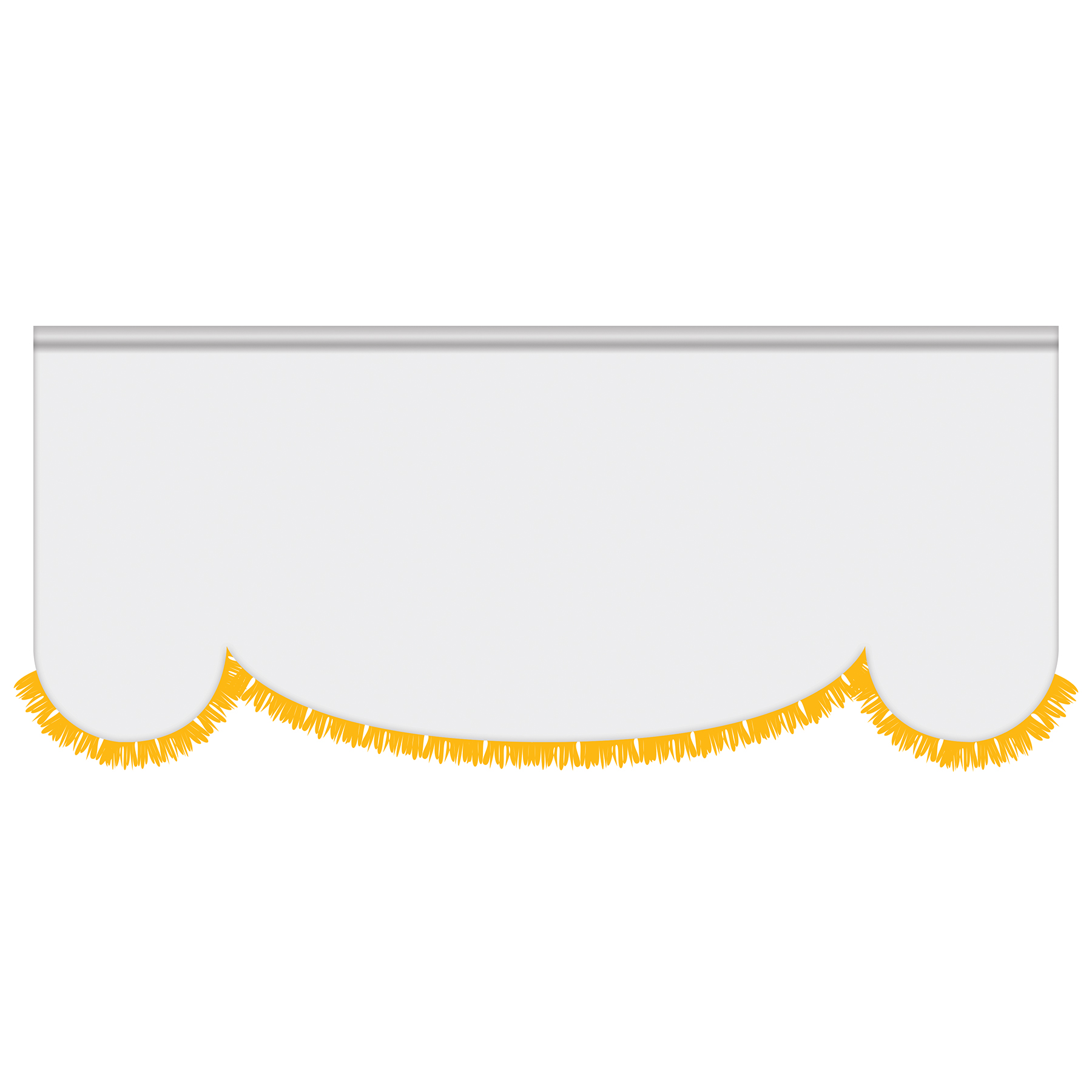 3' x 8' Parade Lead Banner with Fringe 5