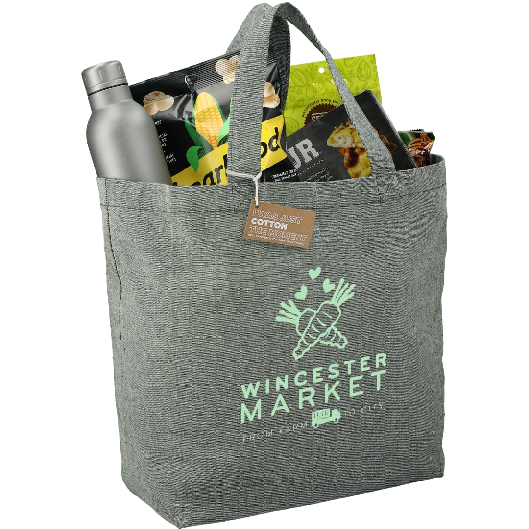 Recycled 5oz Cotton Twill Grocery Tote 111