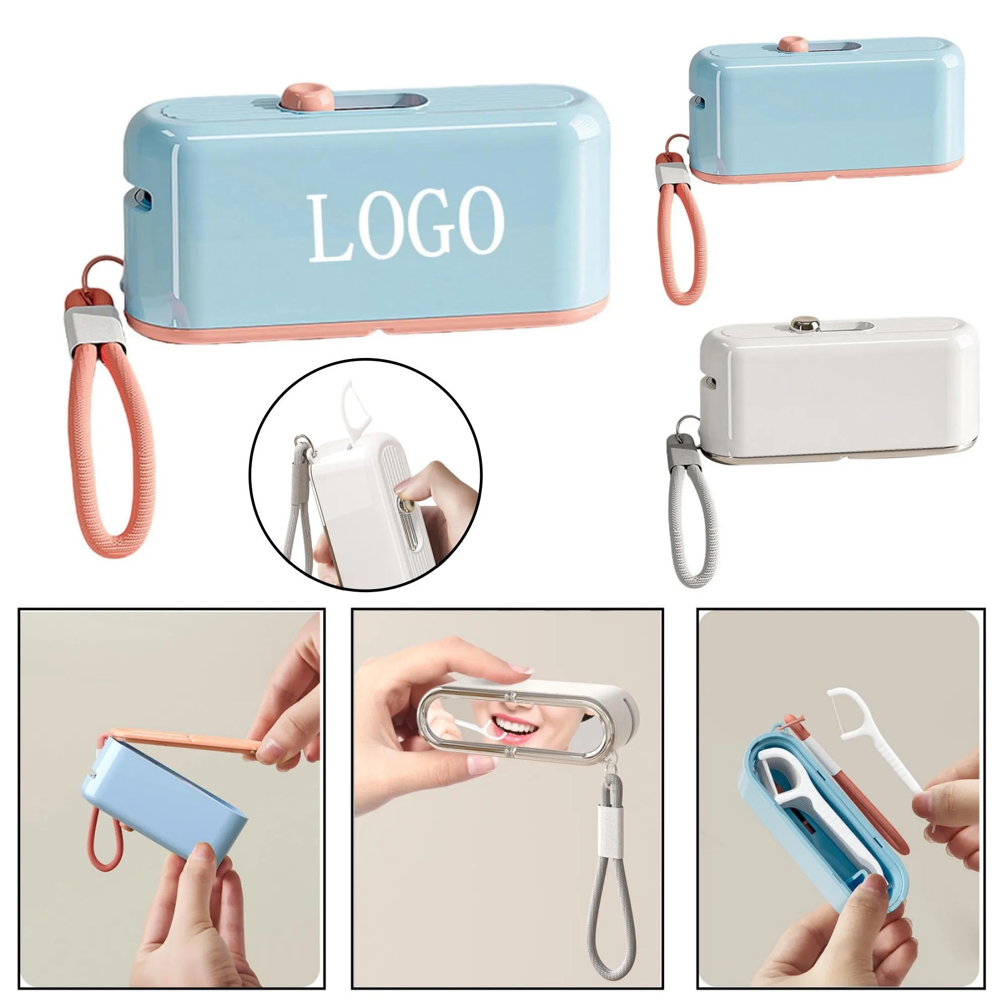 Compact Auto-Dispensing Dental Floss Holder 4