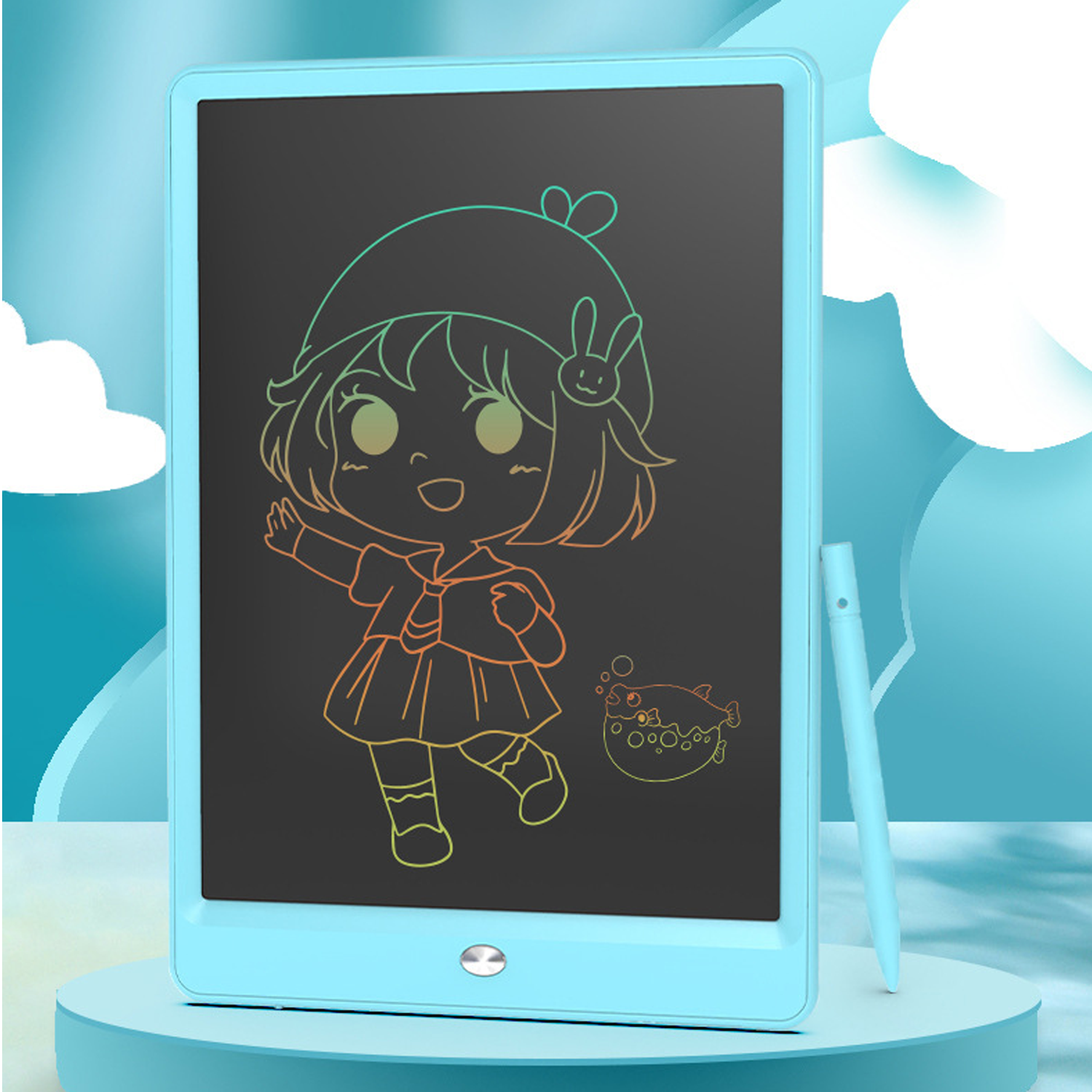 10 " Kids Plastic Doodle Board 5