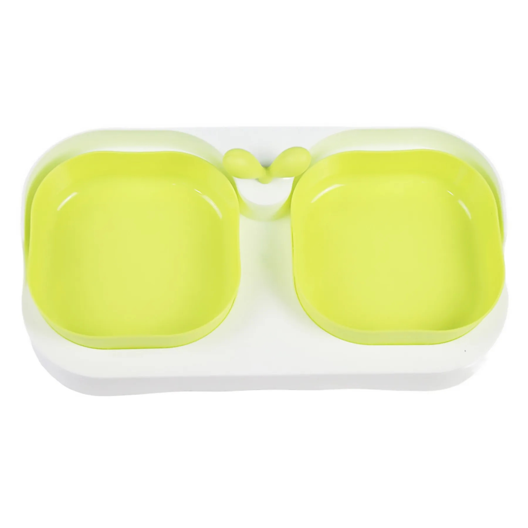 Polypropylene Fresh Pet Feeding Double Bowls 1