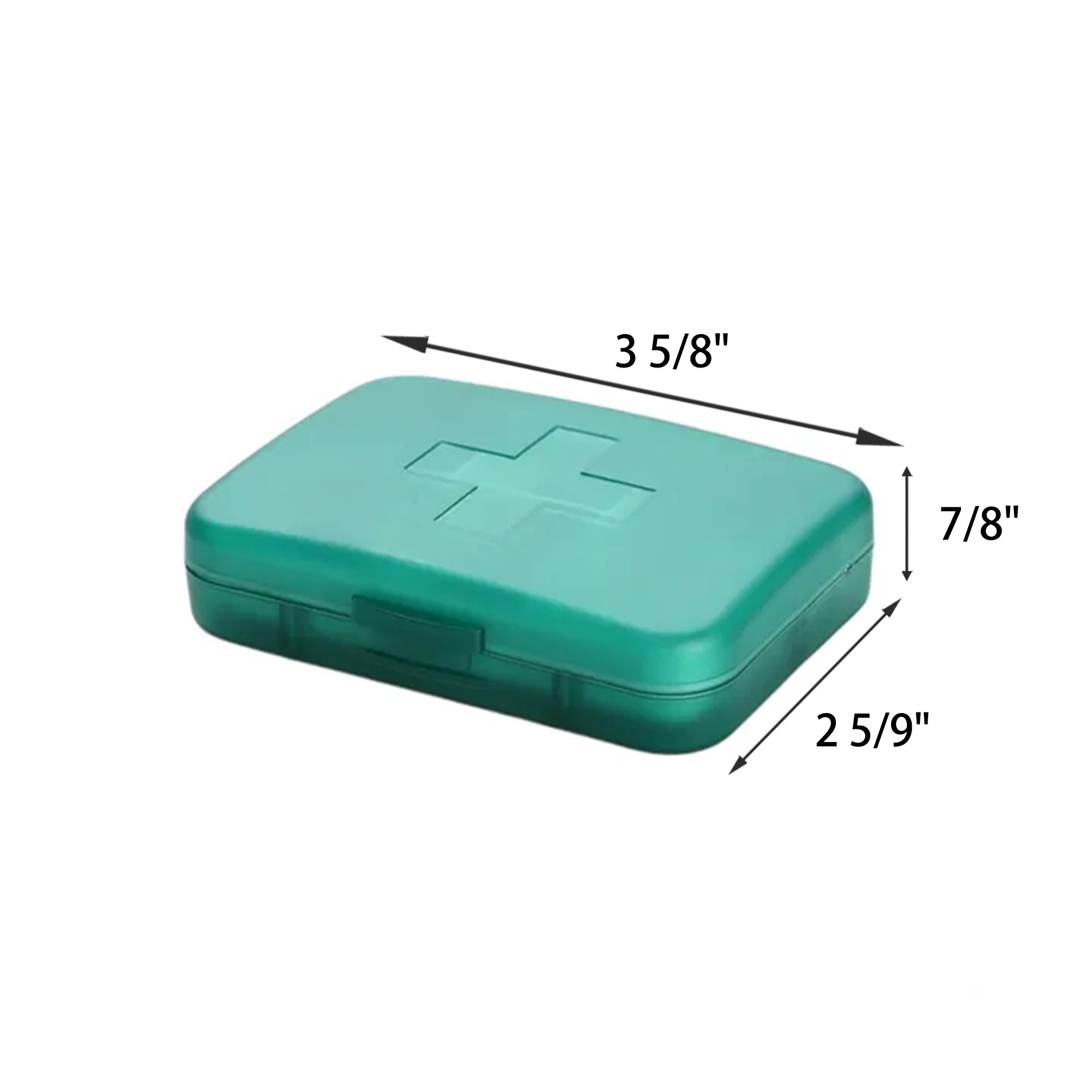 Portable Daily Vitamin Medicine Pill Box 4