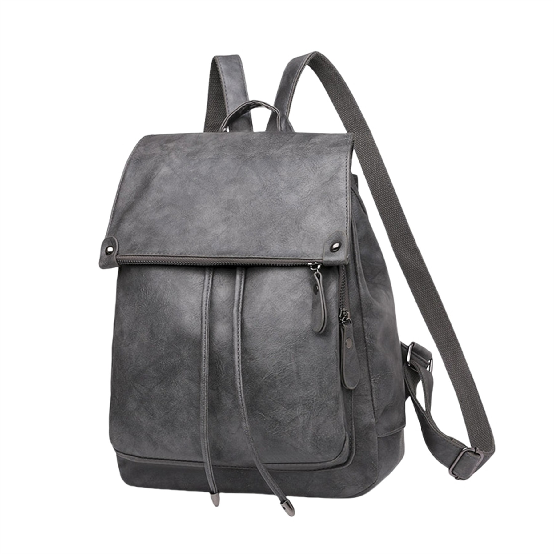 Soft leather backpack 4