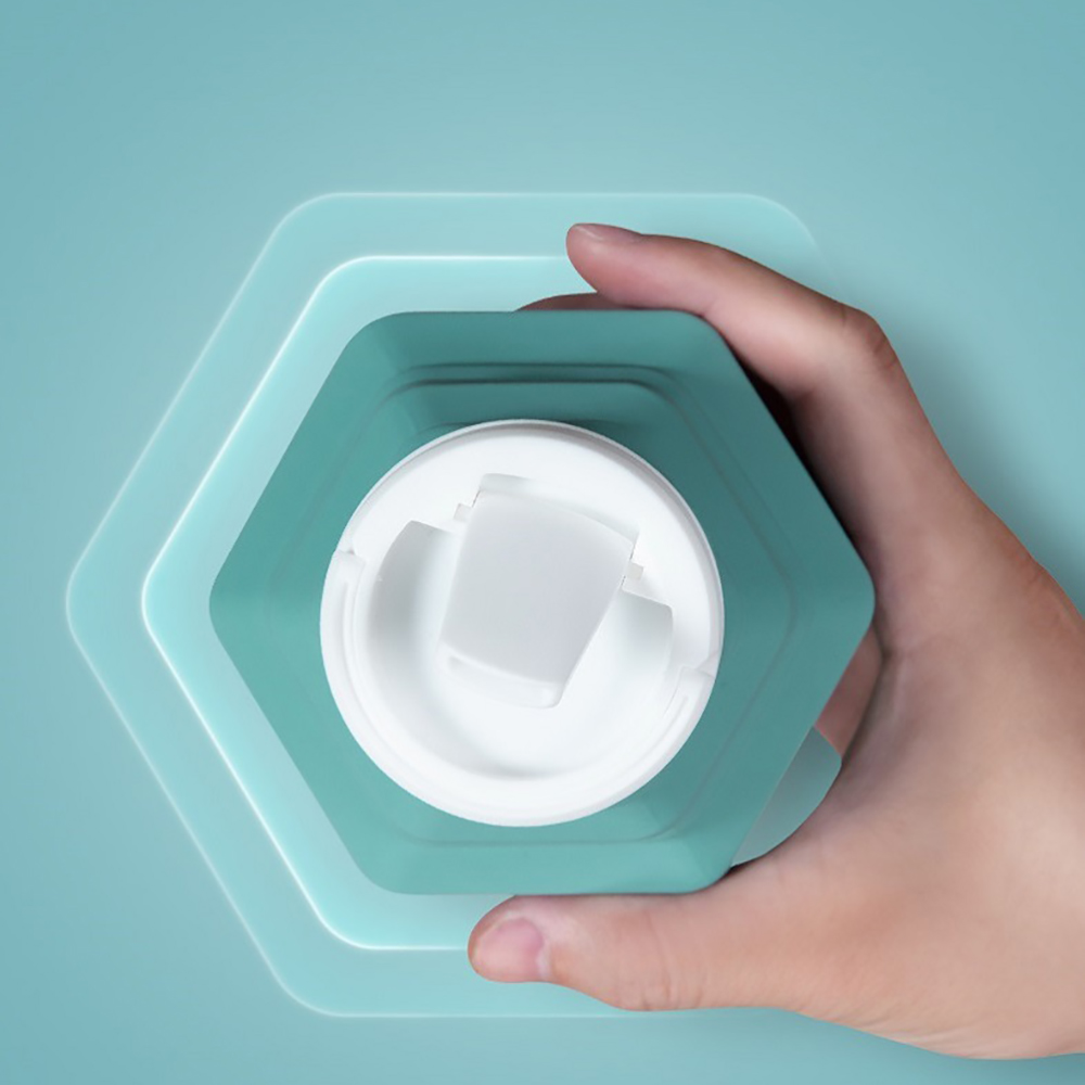 500ML Tower-like Silicone Folding Travel Water Cup 4
