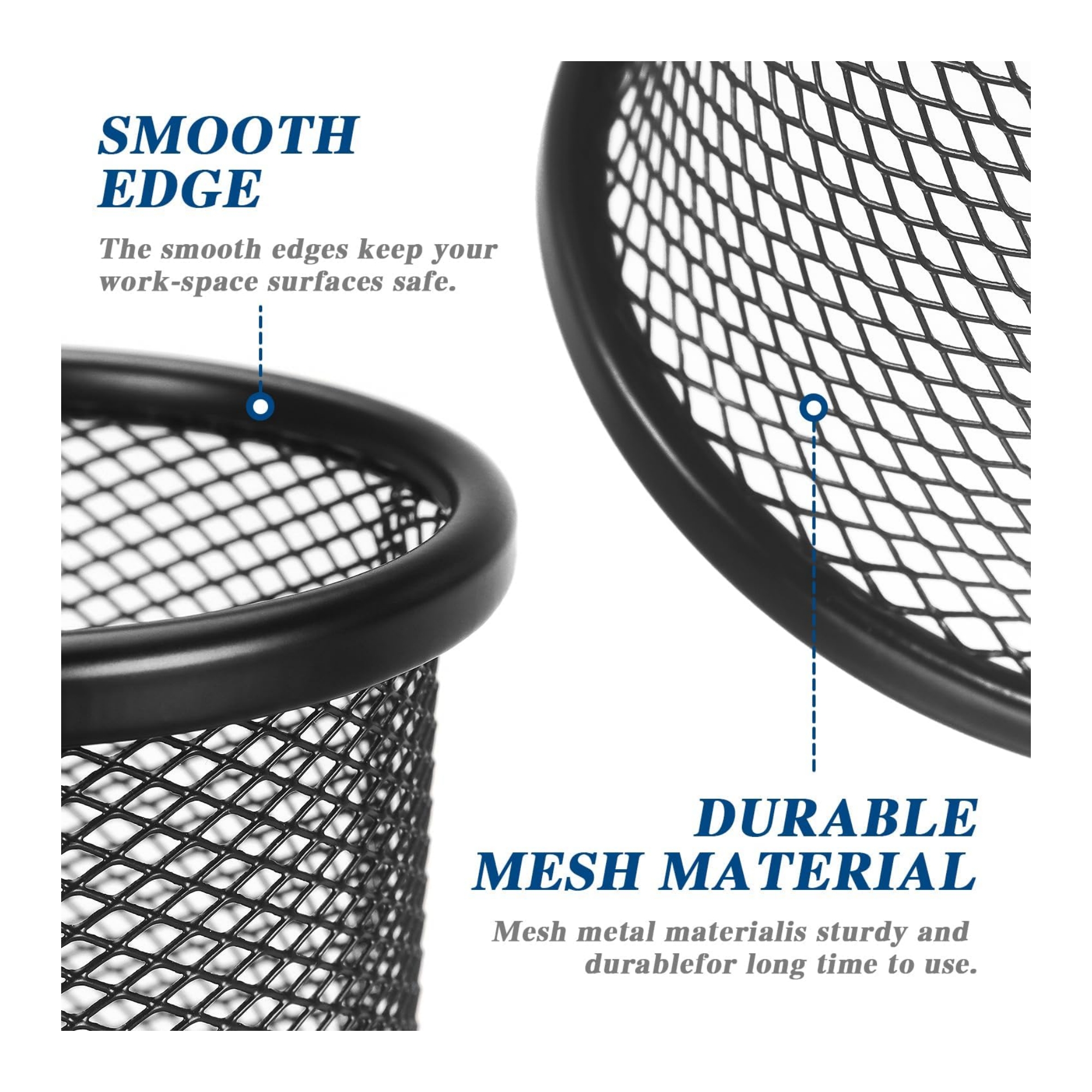 Wire Mesh Pen Holder 7