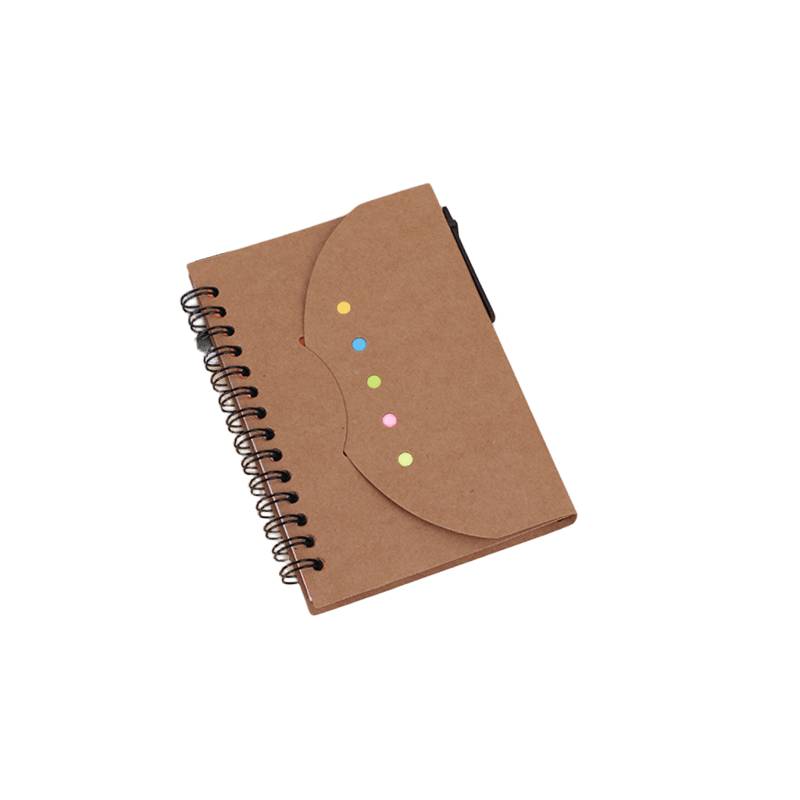 Smile Face Spiral Notebook W/ Pen 4