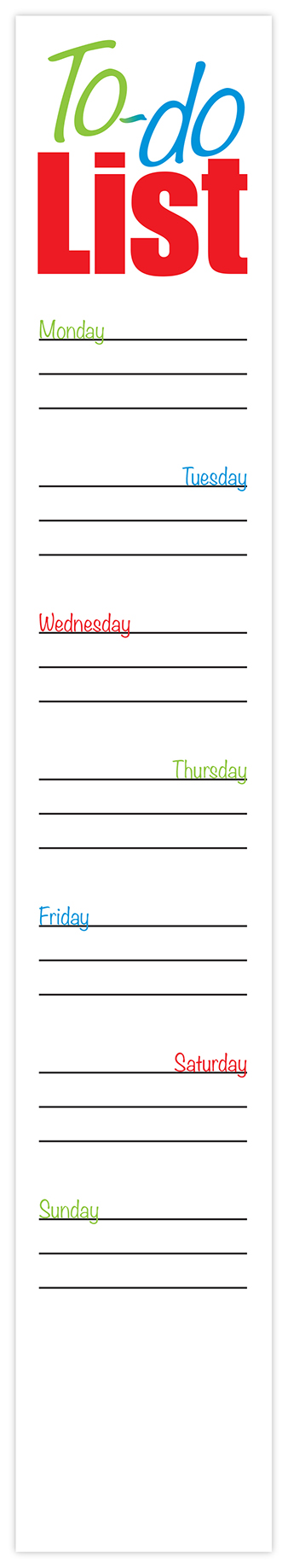Souvenir® Sticky Note™ 12" X 2" Pad, 25 sheet