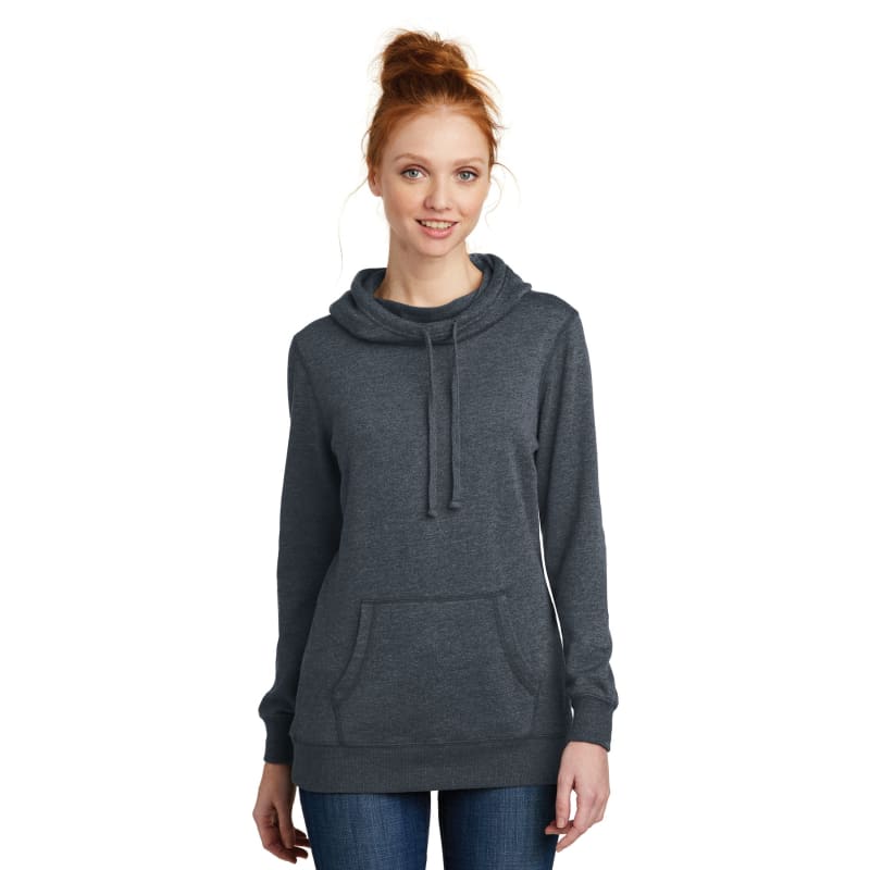 District Women's Lightweight Fleece Hoodie. 12