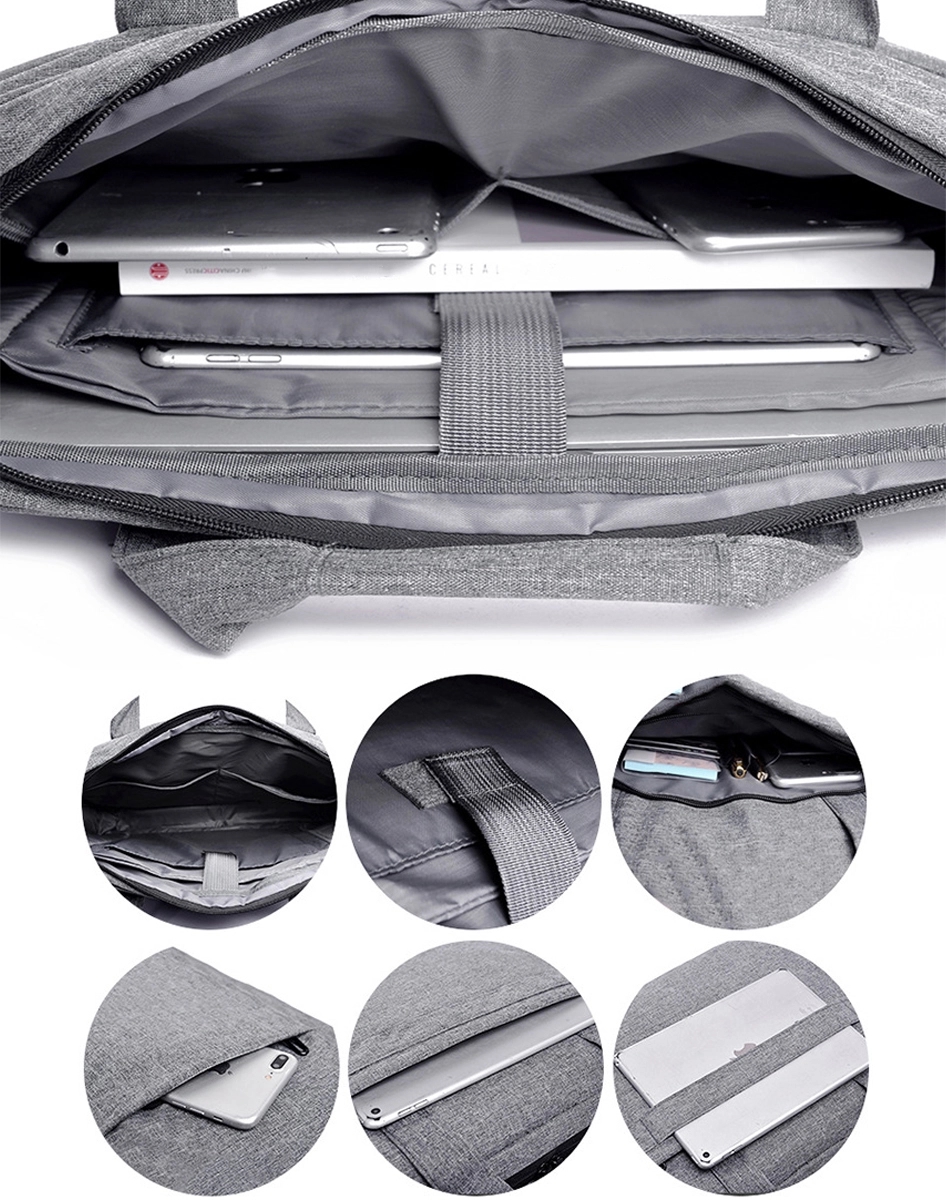 15.6 Inch Laptop Shoulder Messenger Bag 3