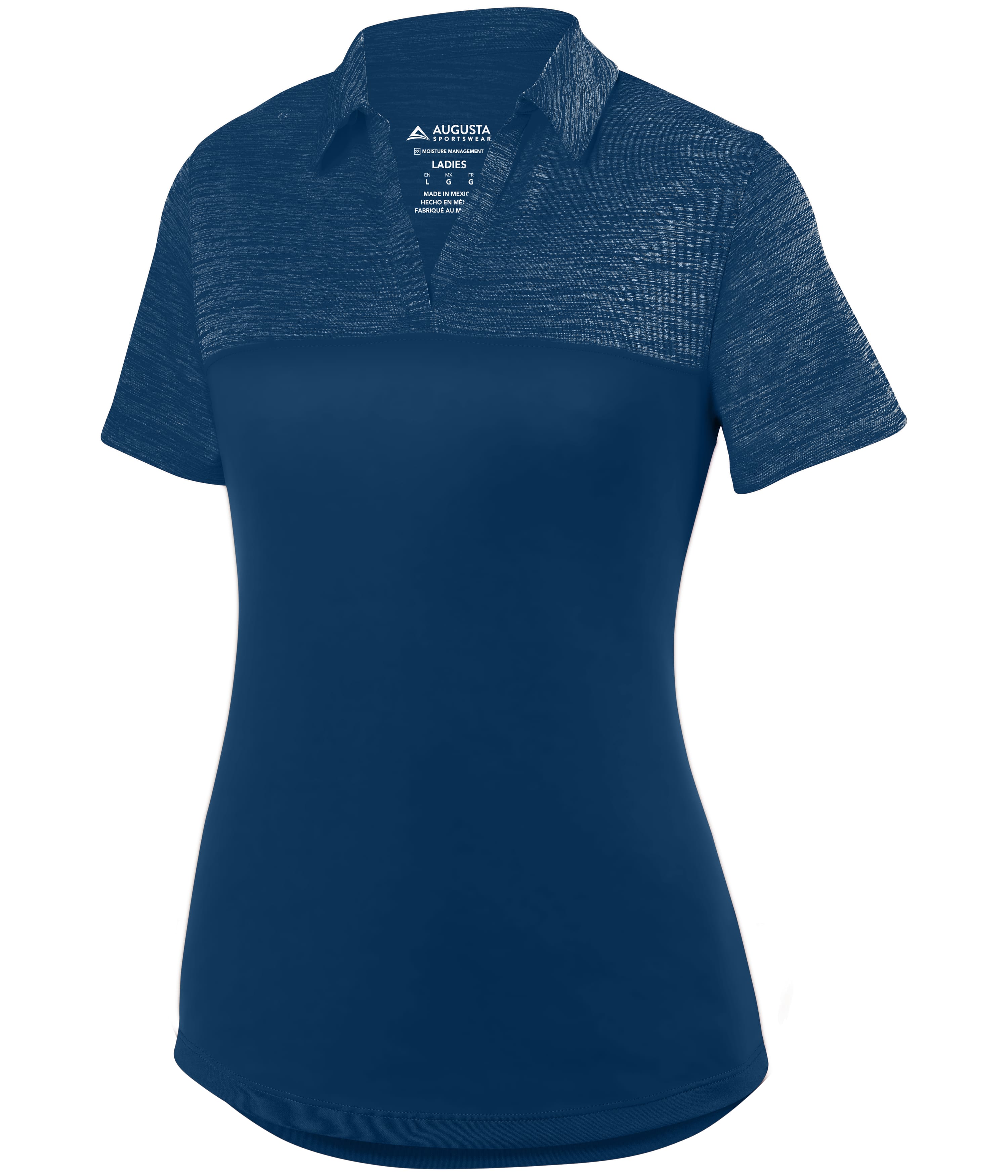 Ladies Shadow Tonal Heather Polo 9