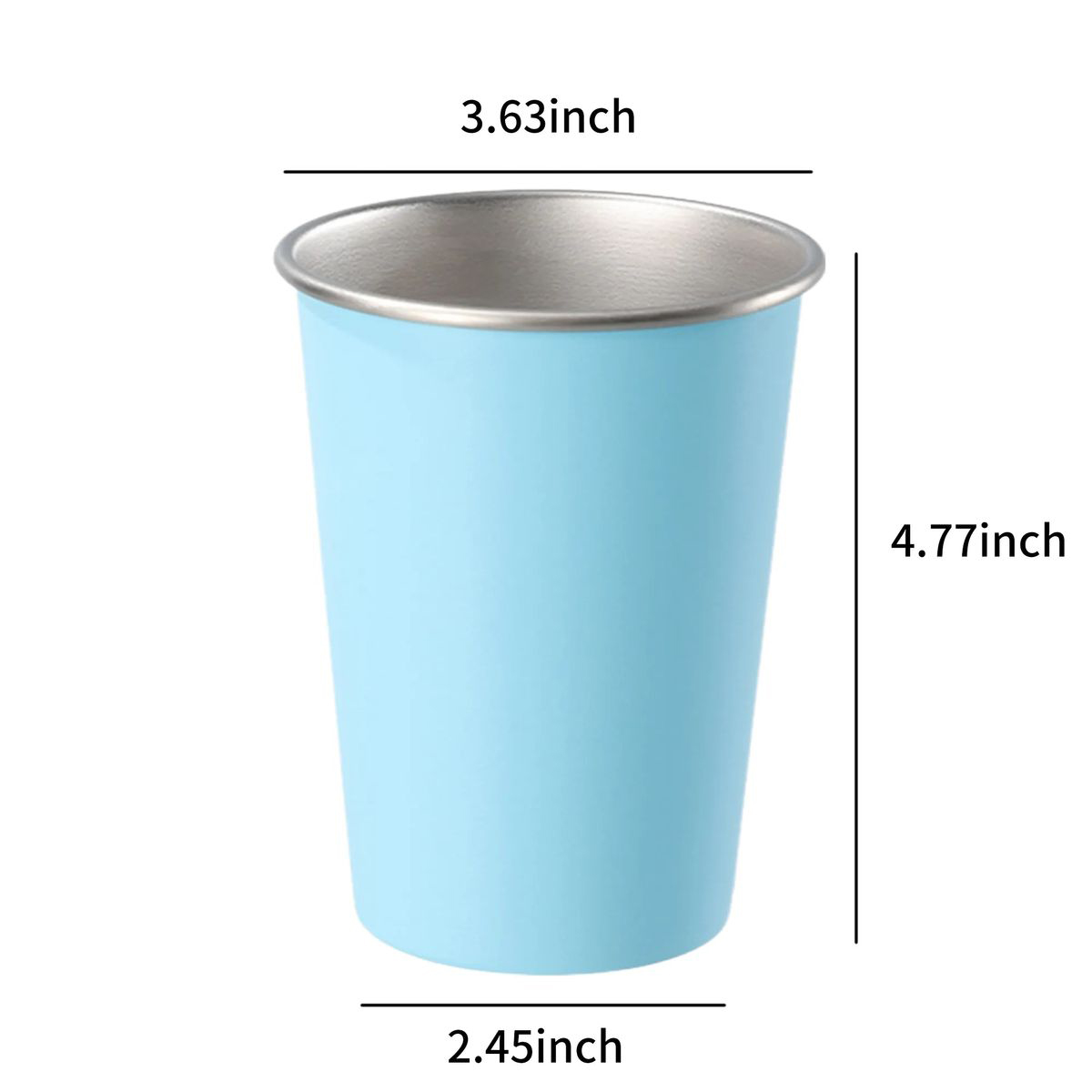 Classic 16oz Metal Cup For Daily Refreshments 2