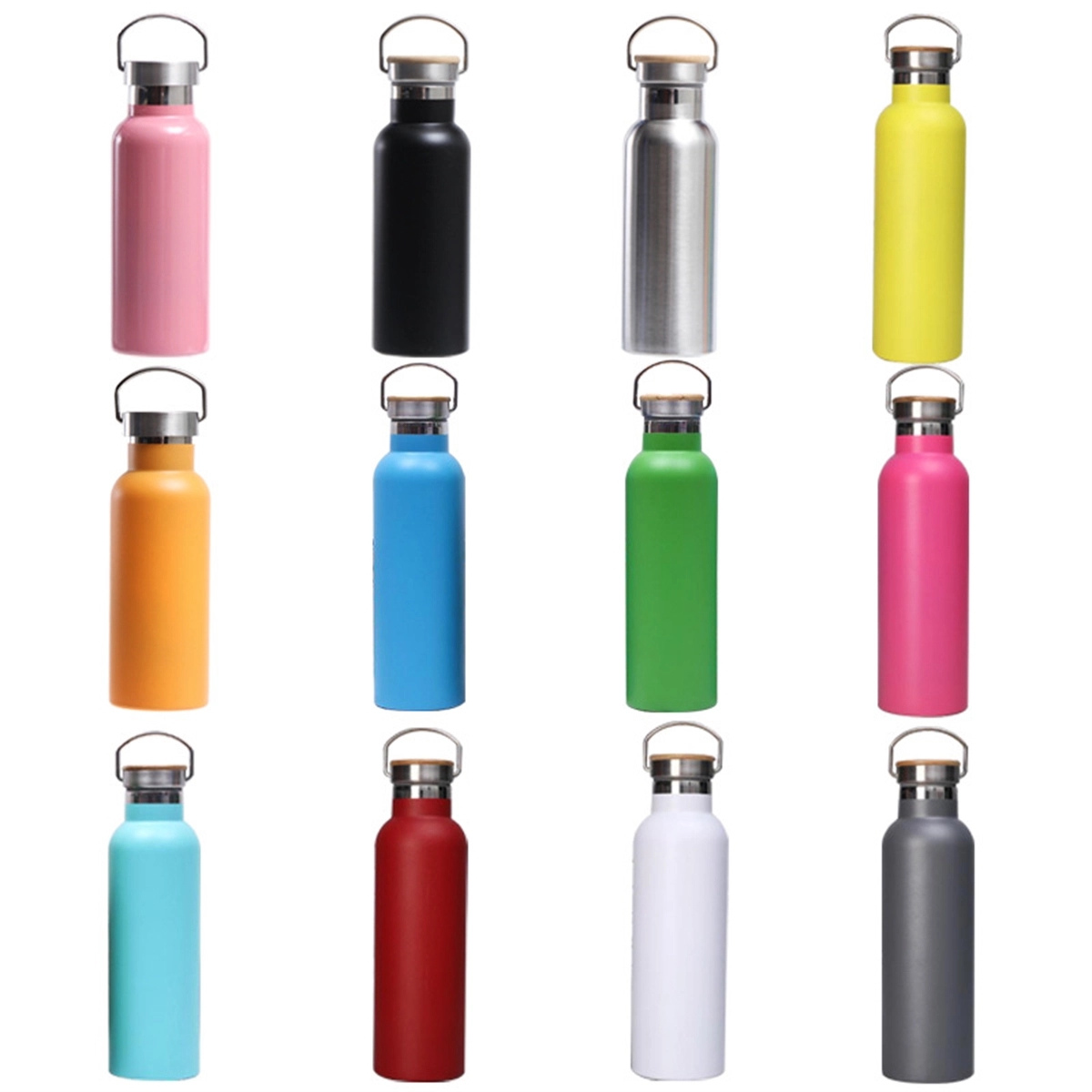 20oz Vacuum Stainless Steel Insulated Water Bottles, custom water bottle with logo imprint 2