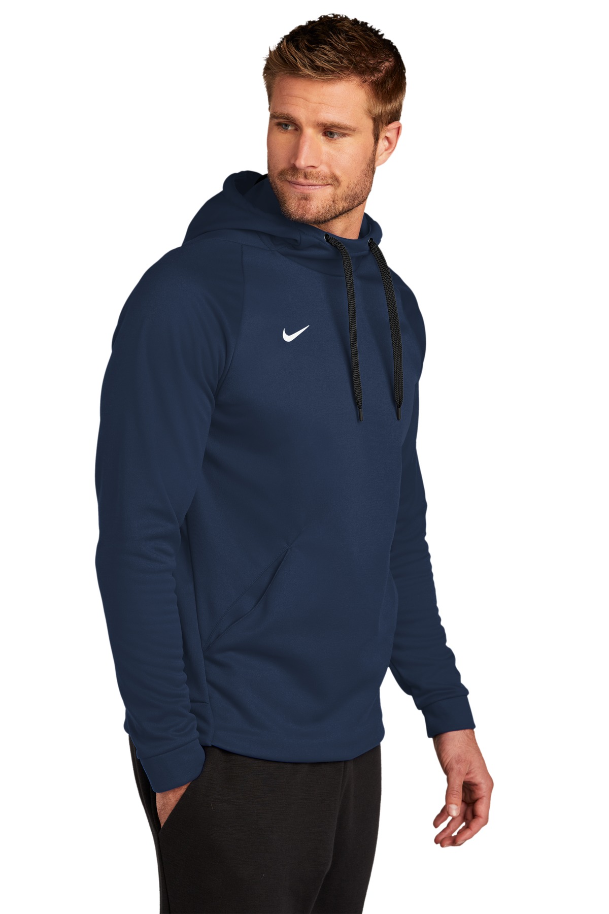 Nike Therma-FIT Pullover Fleece Hoodie CN9473, custom hoodie or sweatshirt with logo imprint 38