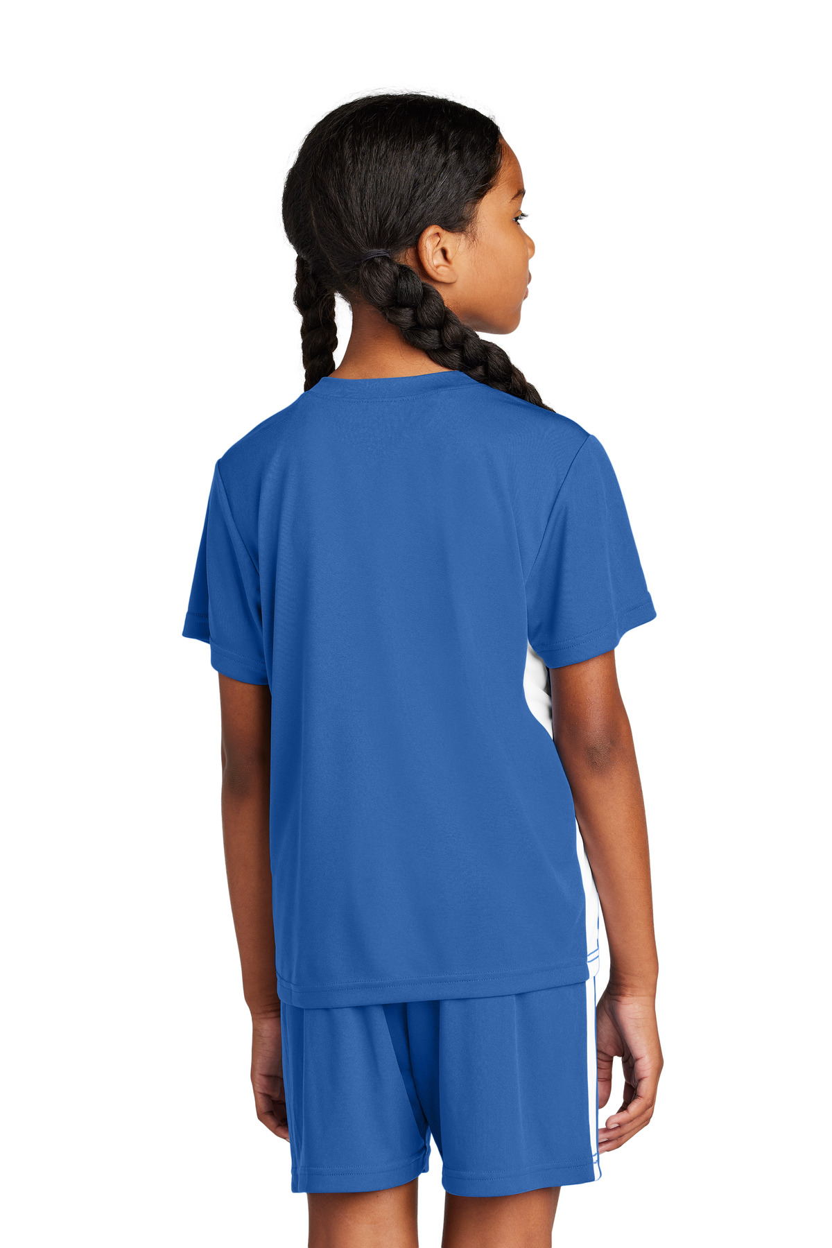 Sport-Tek Youth Competitor United V-Neck YST101 64