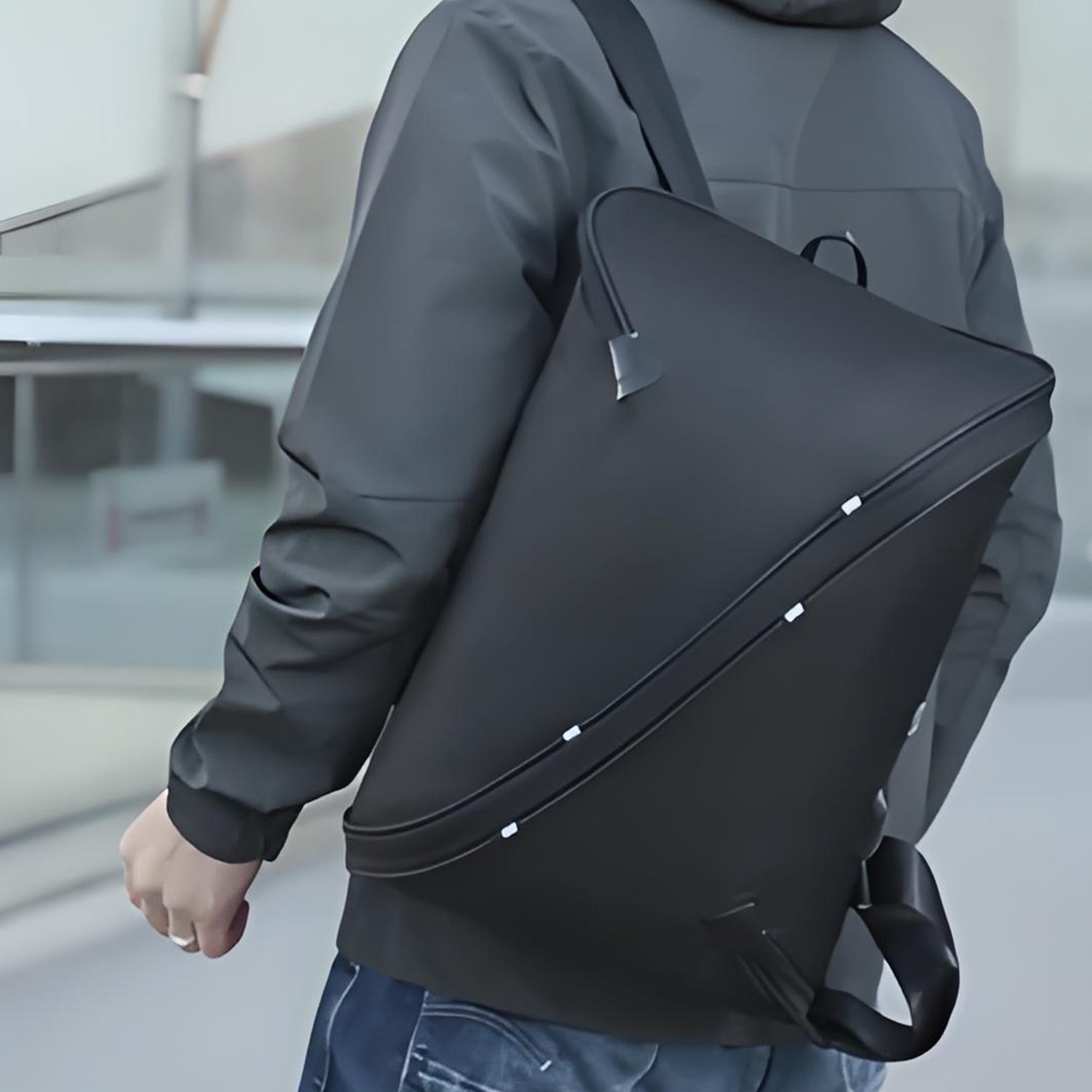 Customized Oxford Cloth Outdoor USB Charging Travel Backpack 2