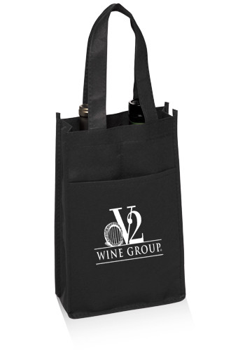 Non-Woven Vineyard Two Bottle Wine Bags 2