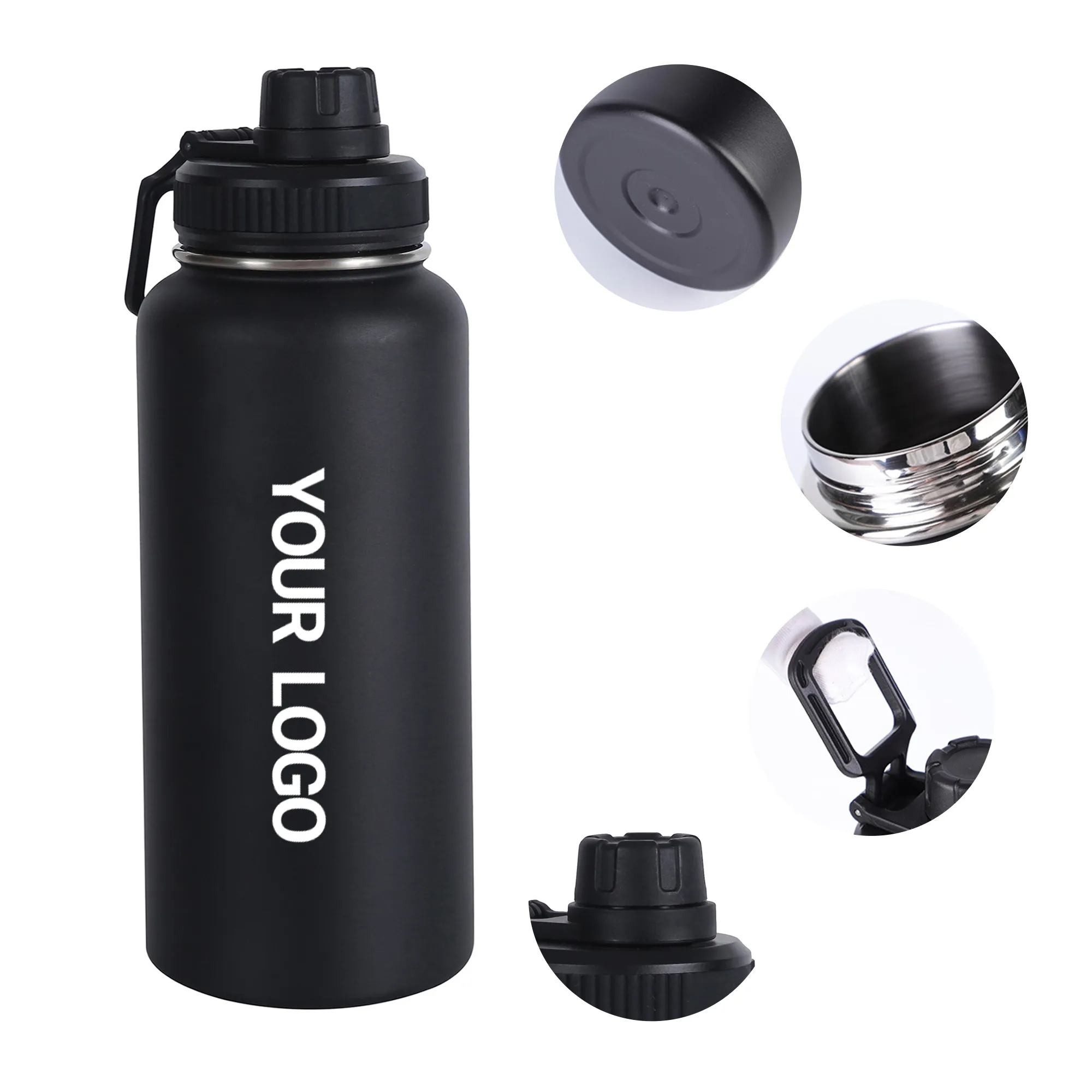 Durable Stainless Steel Tumbler with Non Slip Base 32 oz 1