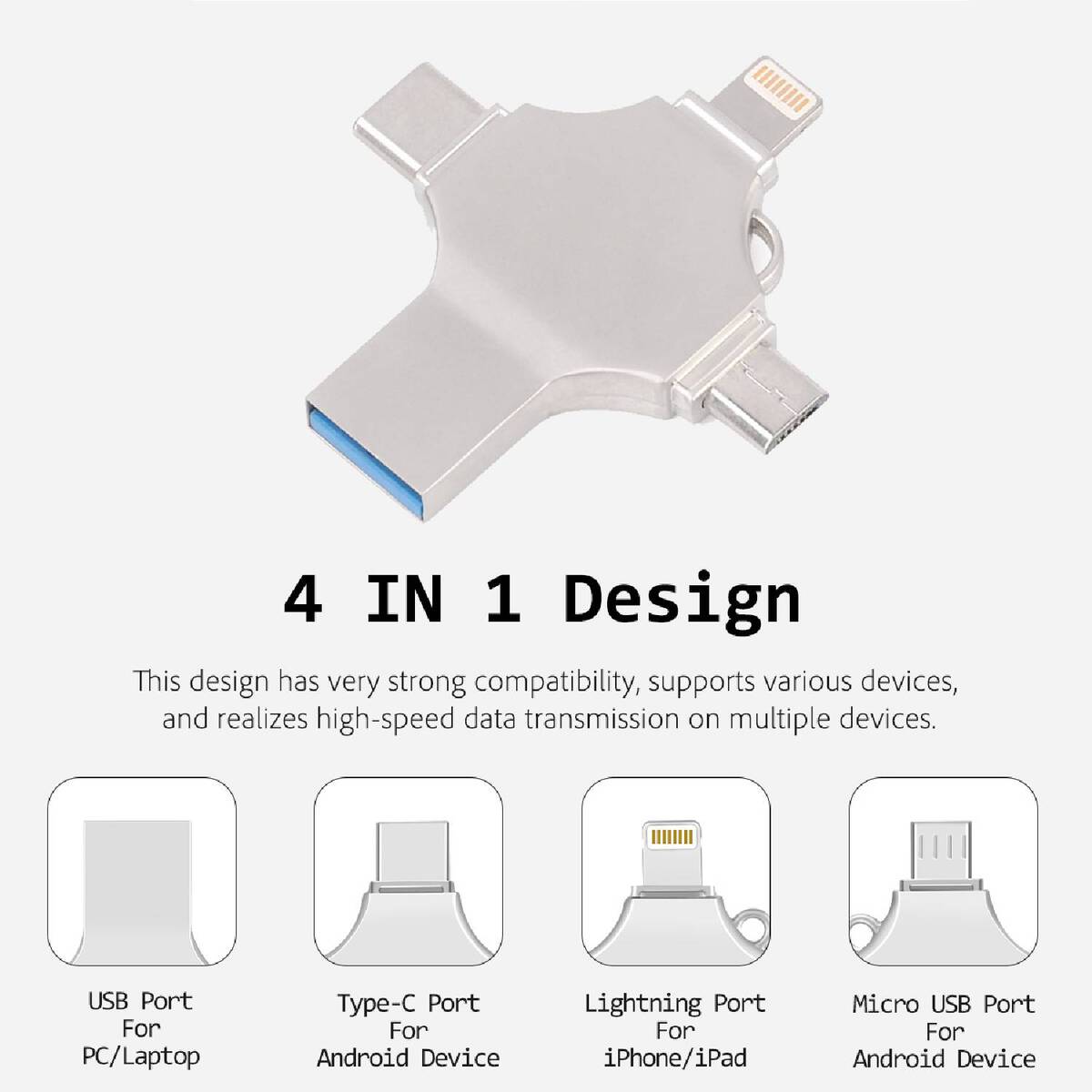 4-in-1 OTG USB Flash Drive 3.0 9