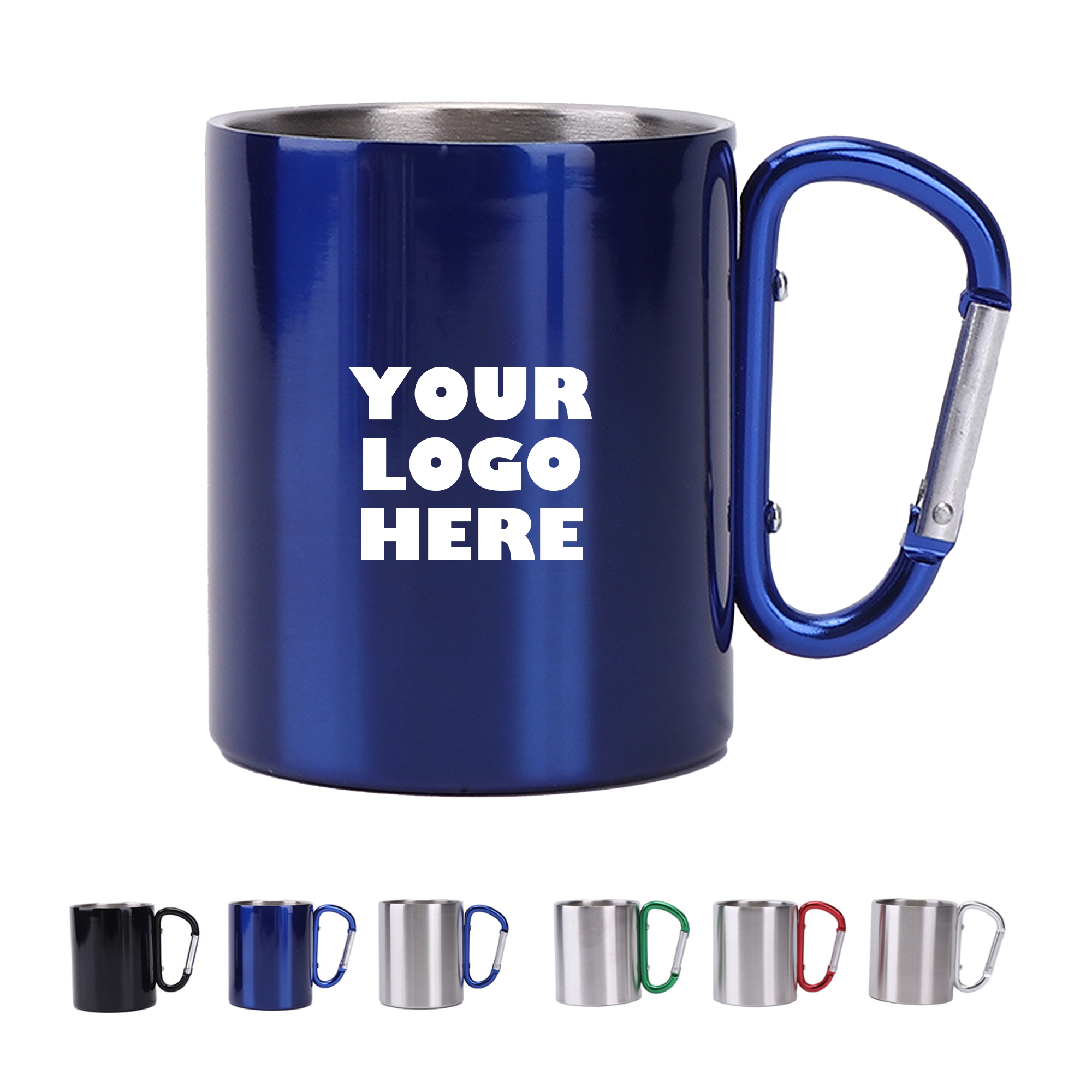 Stainless Steel Cup With Carabiner 3
