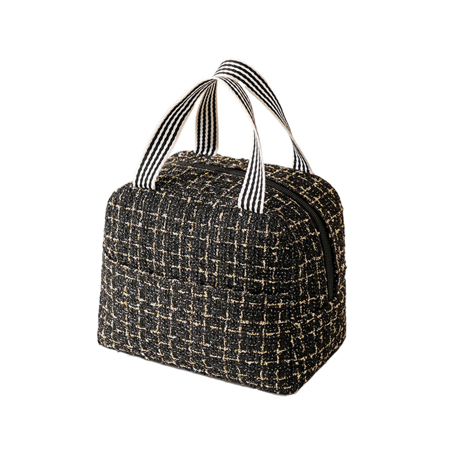 Large Capacity Polyester Aluminum Lining Insulated Lunch Bag 3