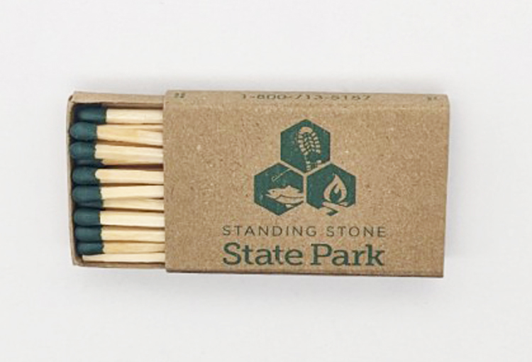 Tiffany Specialty Matchbox 23-24 Matchsticks (2-inch) 2