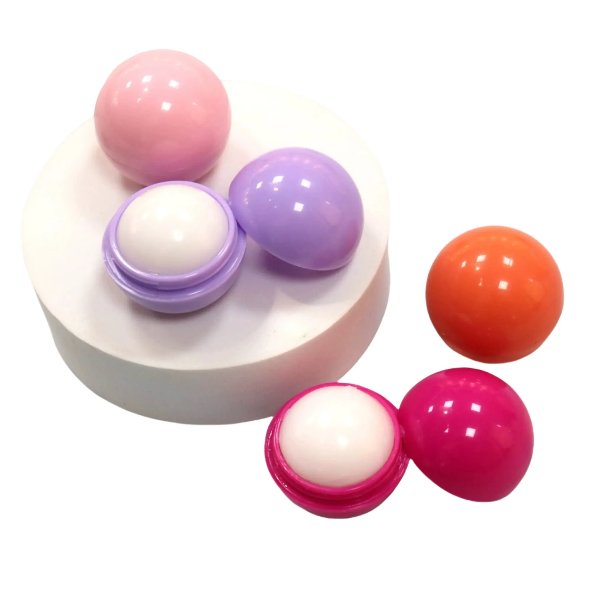 Cute Ball Shaped Lip Balm 3
