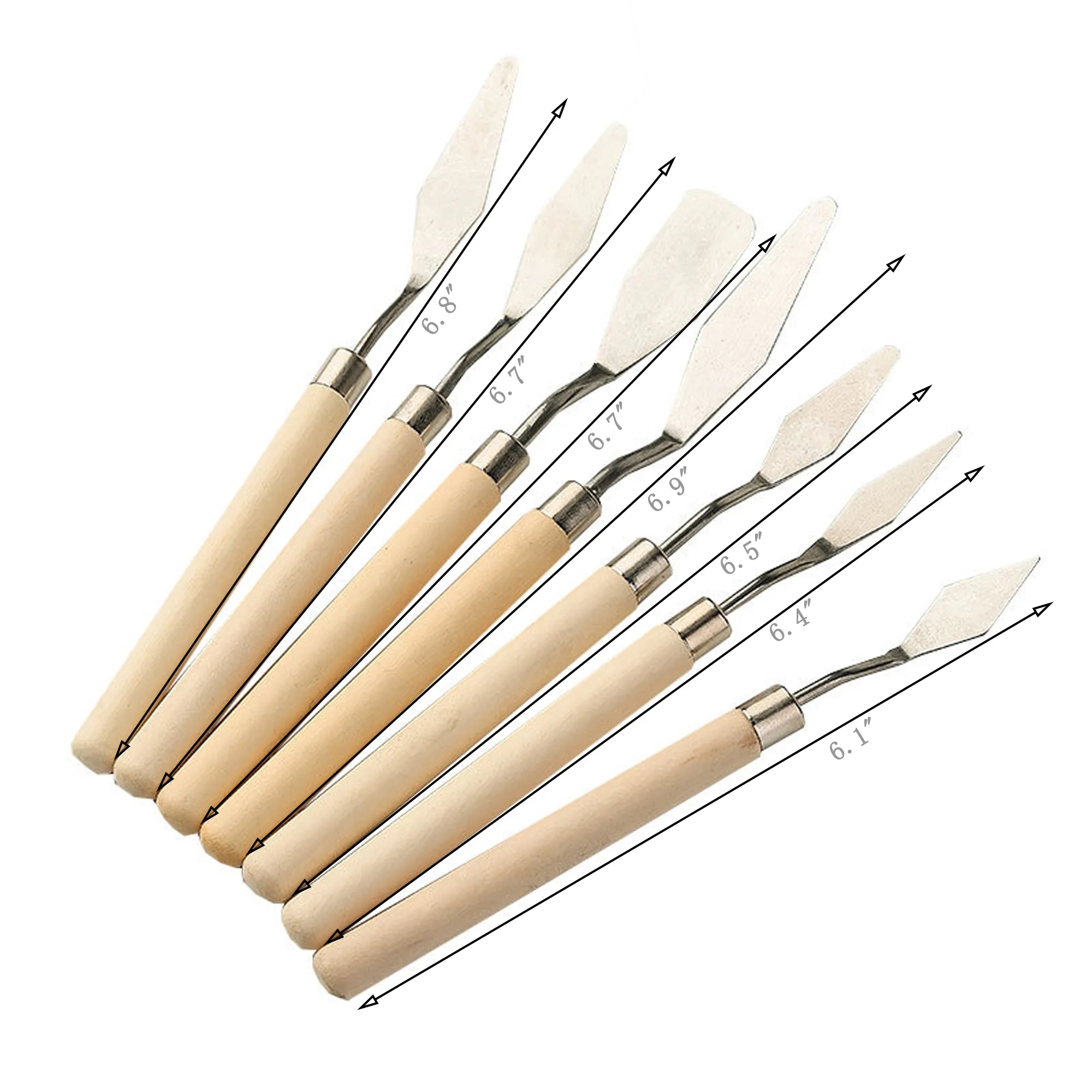 7-Piece Oil Painting Knife Set 3