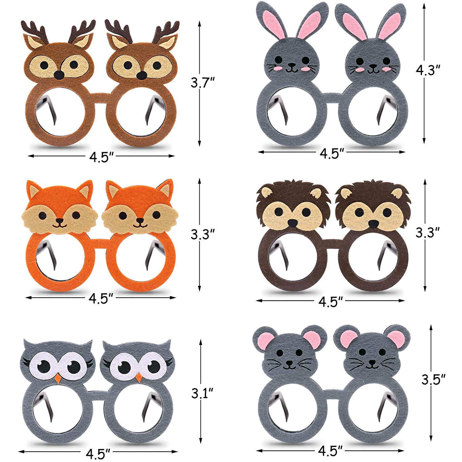 Jungle Animal Glasses 7