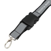 Recycled Polyester Reflective Lanyard 16