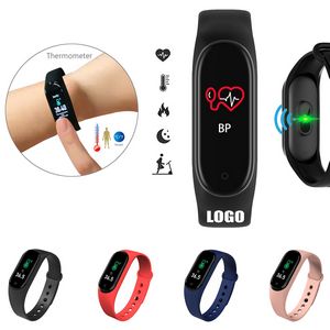 Thermometer Sports Tracker Smart Watch With Fitness Bracelet 9