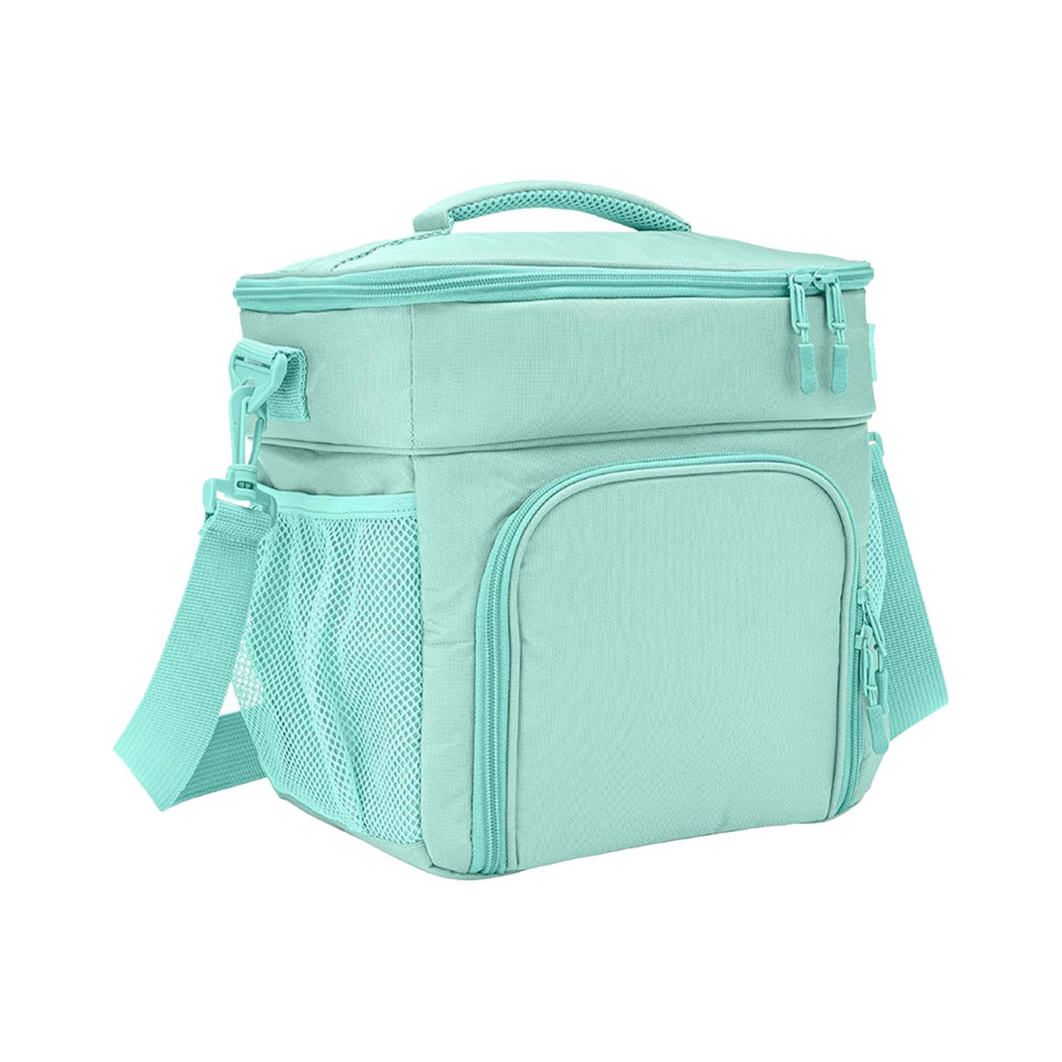 10L Oxford Insulated Lunch Cooler Bag for Picnics w/ Handle 4
